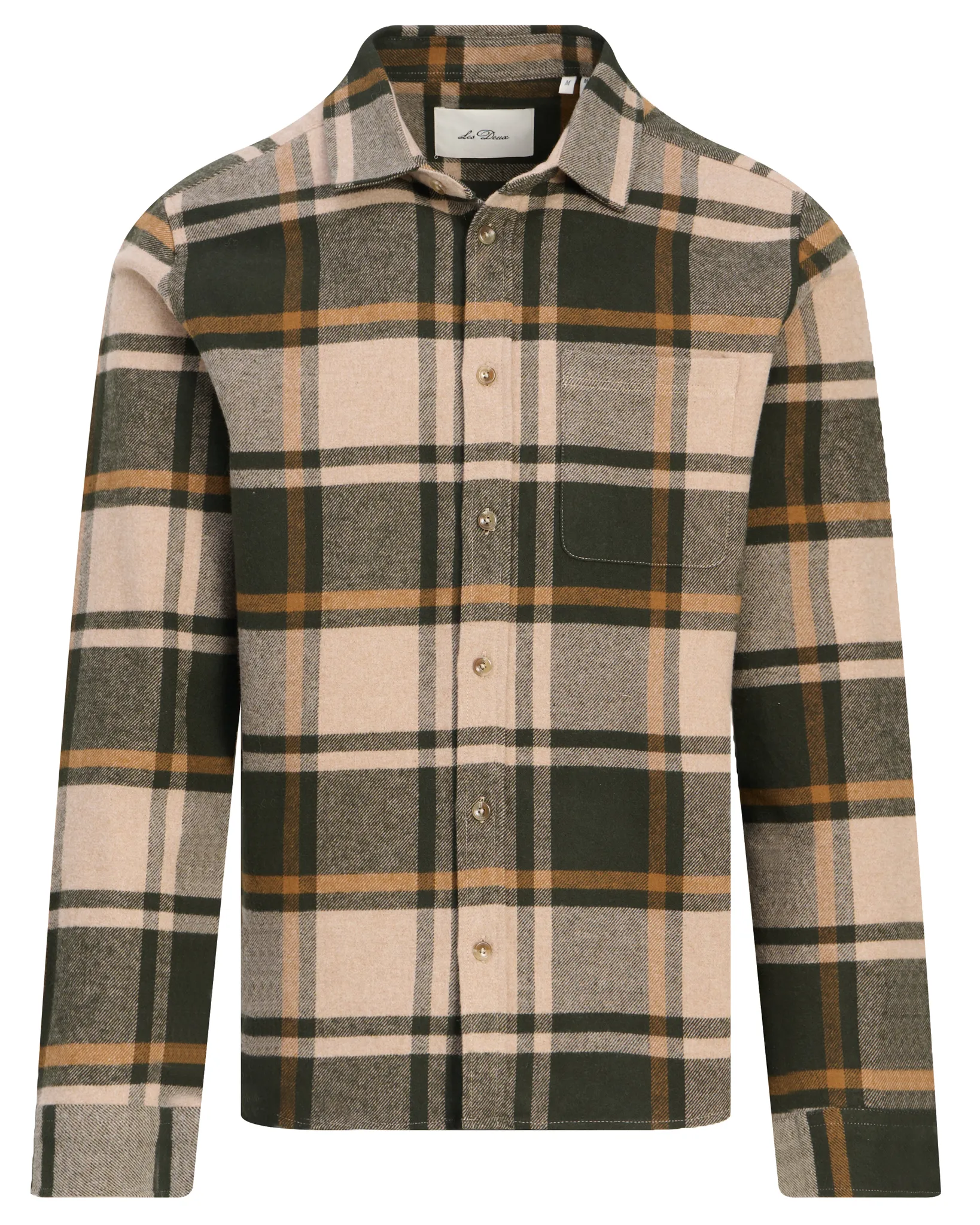 Les Deux Casual Overhemd Groen ruit 113772-001-L