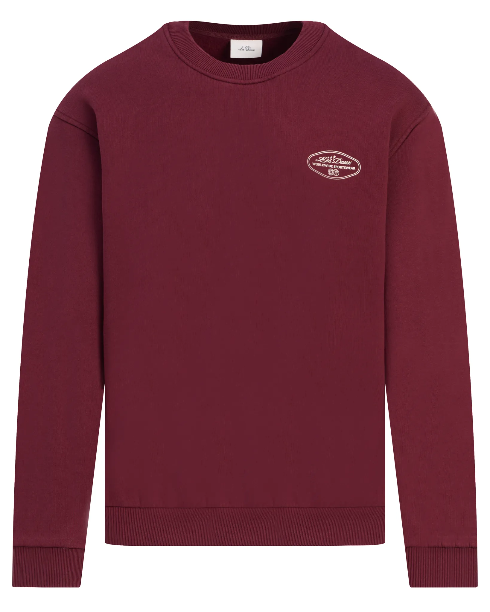 Les Deux Worldwide Sweater Rood 113776-001-L