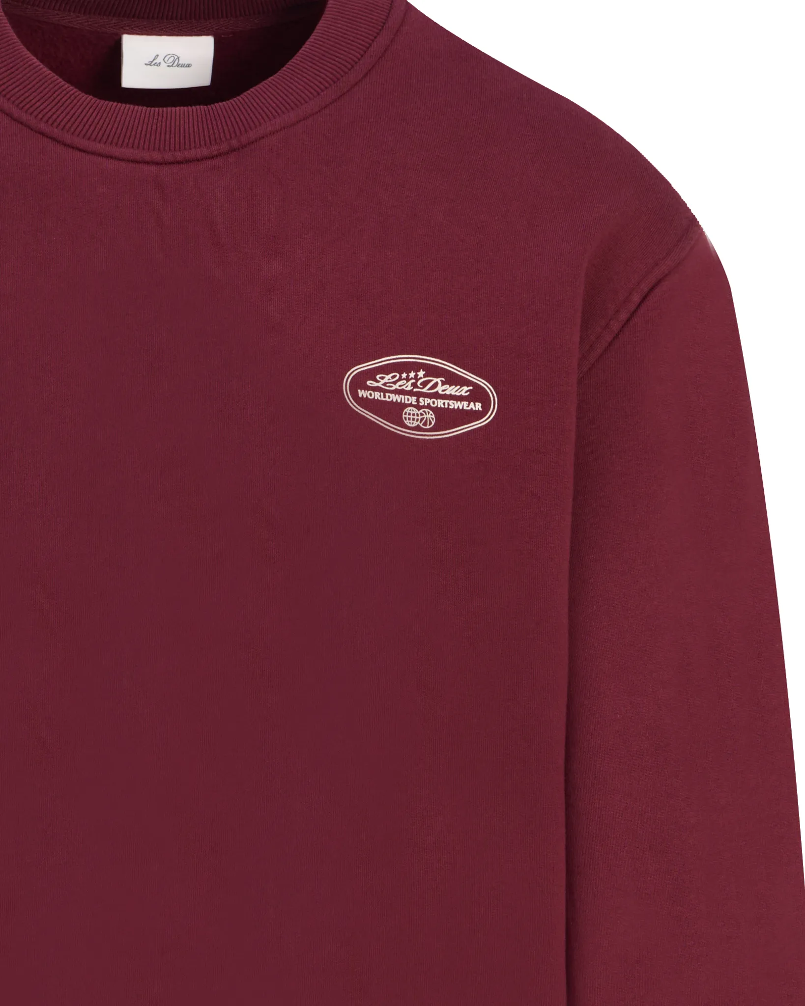 Les Deux Worldwide Sweater Rood 113776-001-L