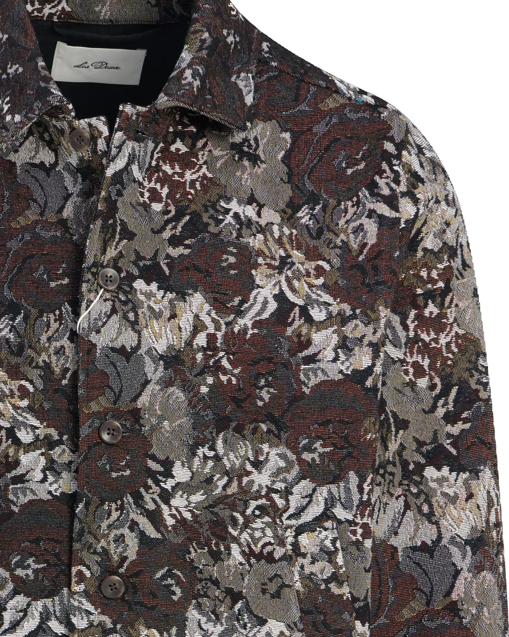 Les Deux Overshirt Bruin 113777-001-M