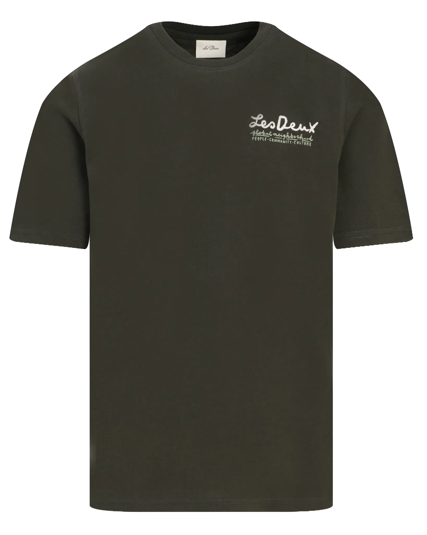 Les Deux Rural T-shirt Groen 113781-001-L