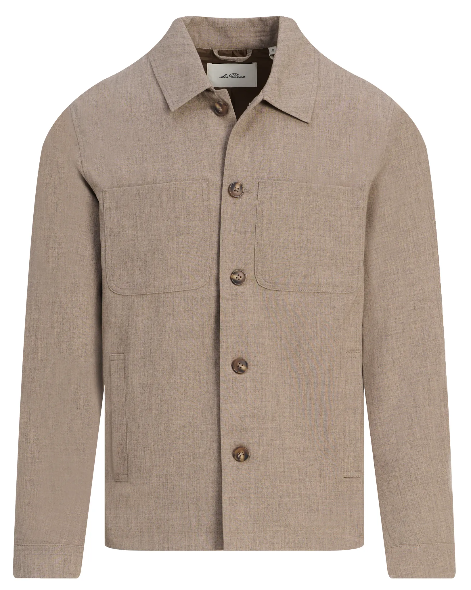 Les Deux Como Hybrid Overshirt Beige 113785-001-L