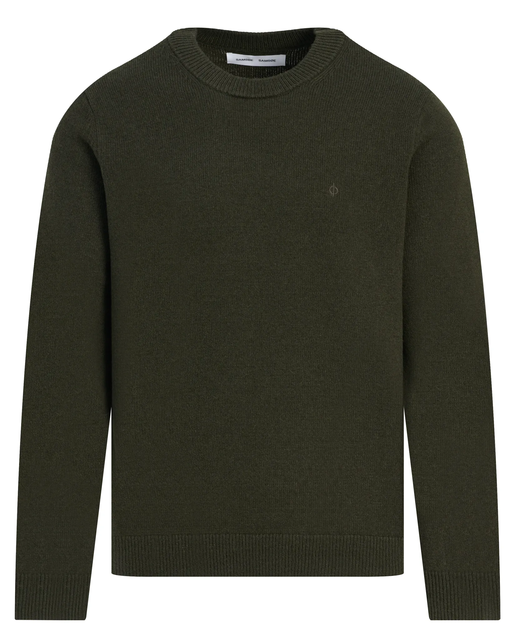 Samsoe & Samsoe Sapatrik Trui Ronde hals Groen 113788-001-L