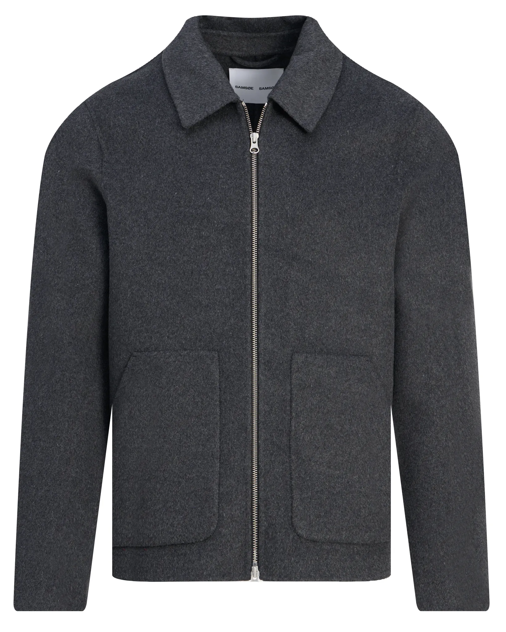 Samsoe & Samsoe Sapaulo Gewatteerde jas Antraciet 113794-001-L