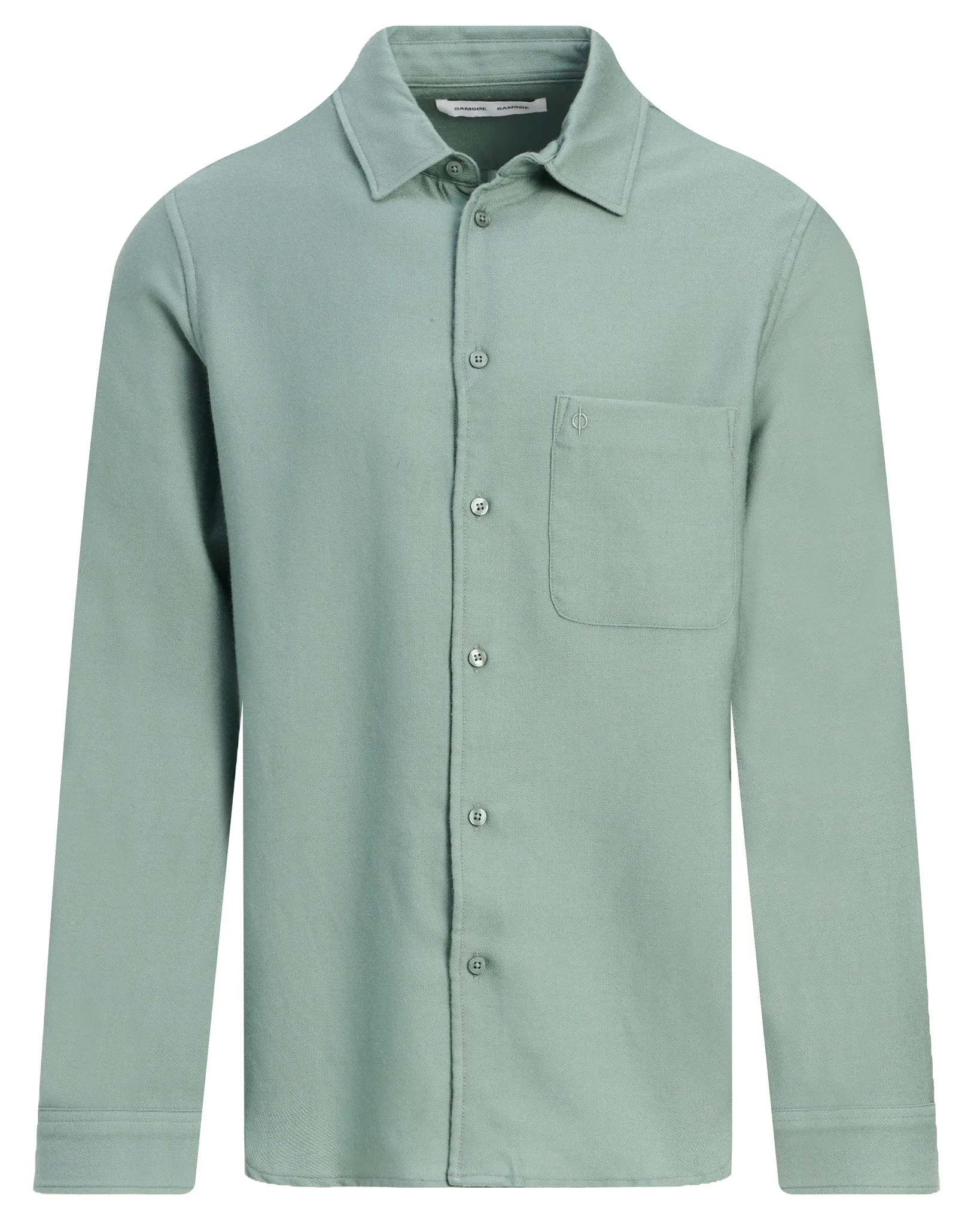 Samsoe & Samsoe Saliam Casual Overhemd Blauw 113795-001-L