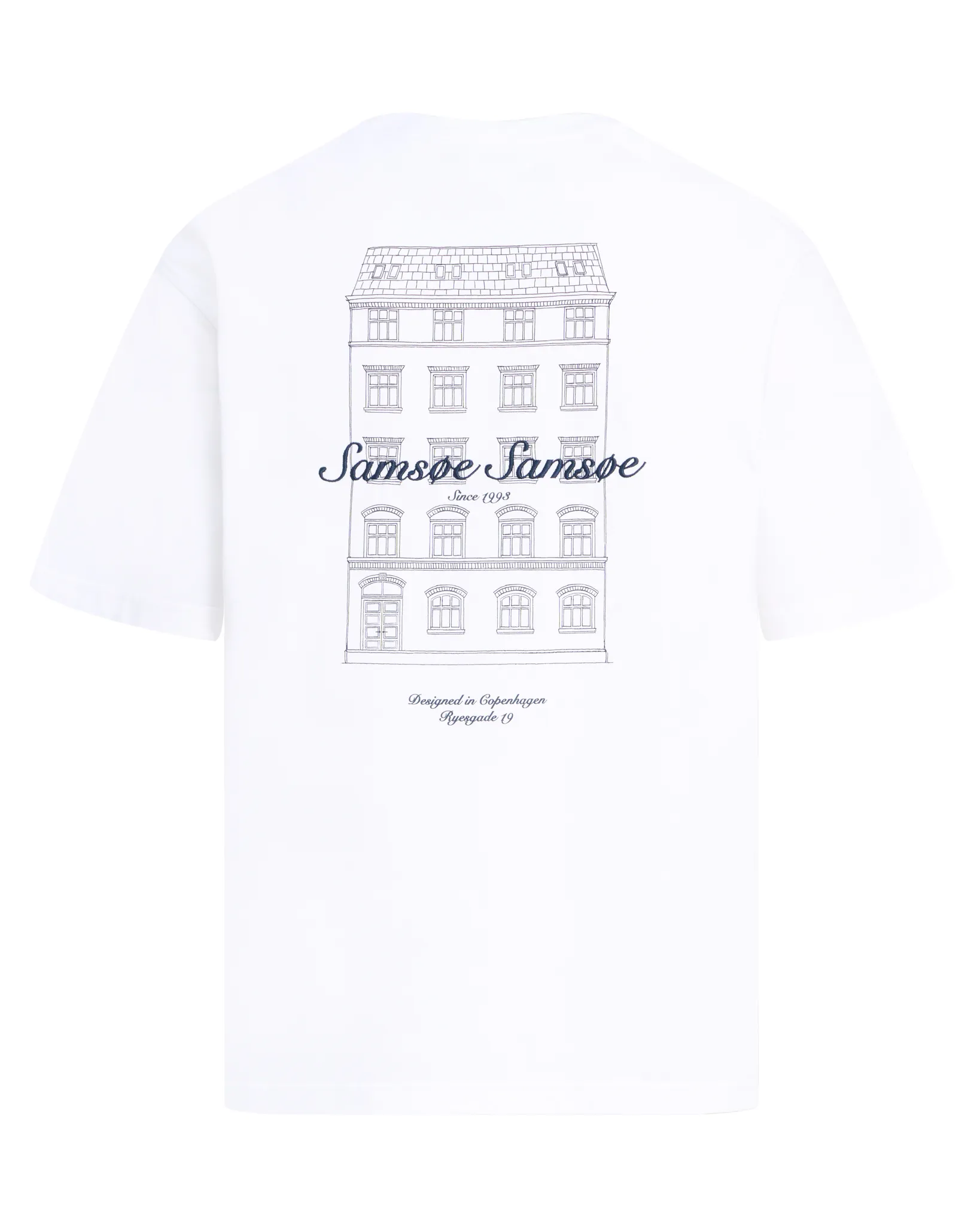 Samsoe & Samsoe Sauni T-shirt Wit 113800-001-L