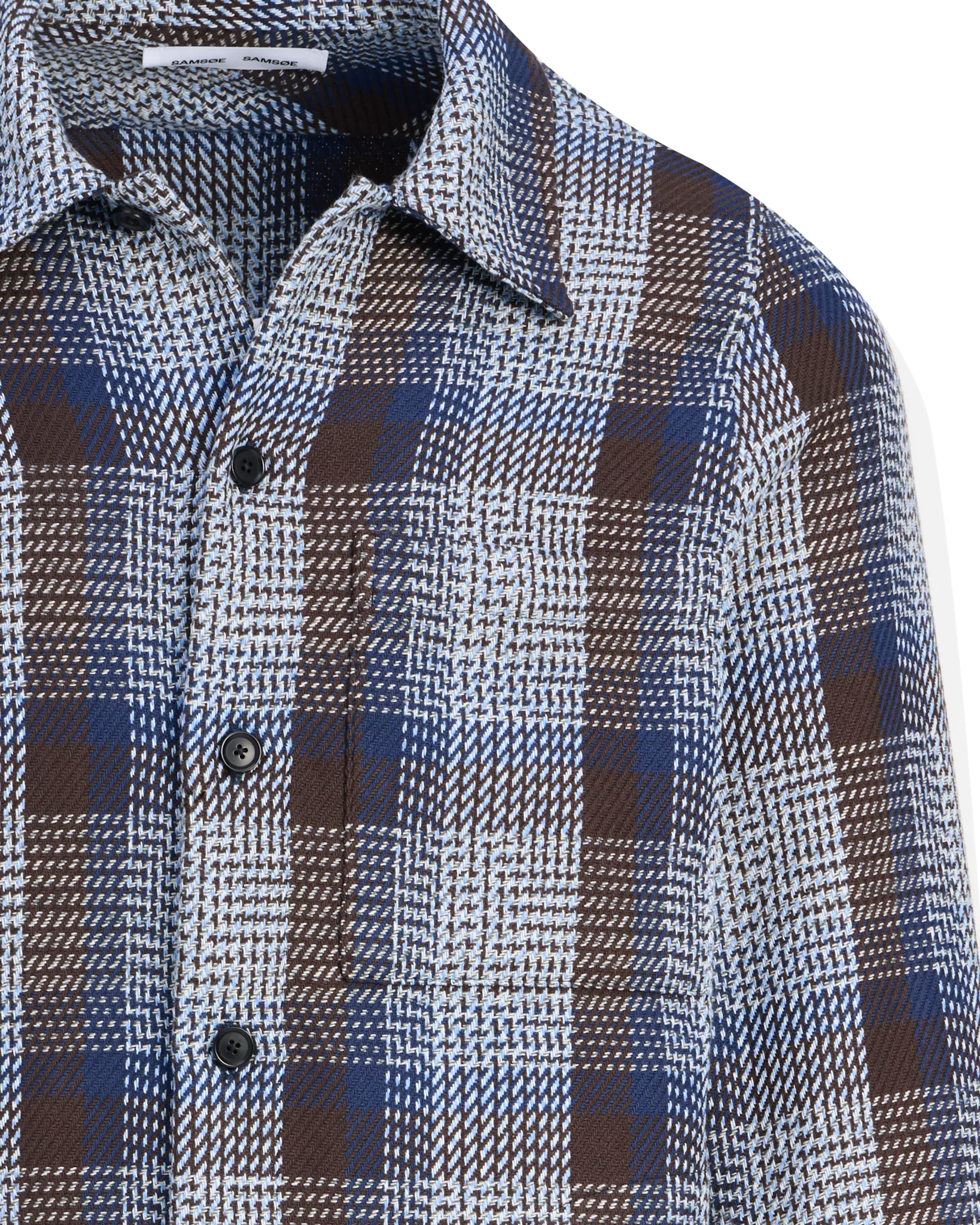 Samsoe & Samsoe Sataka Overshirt Bruin 113804-001-L