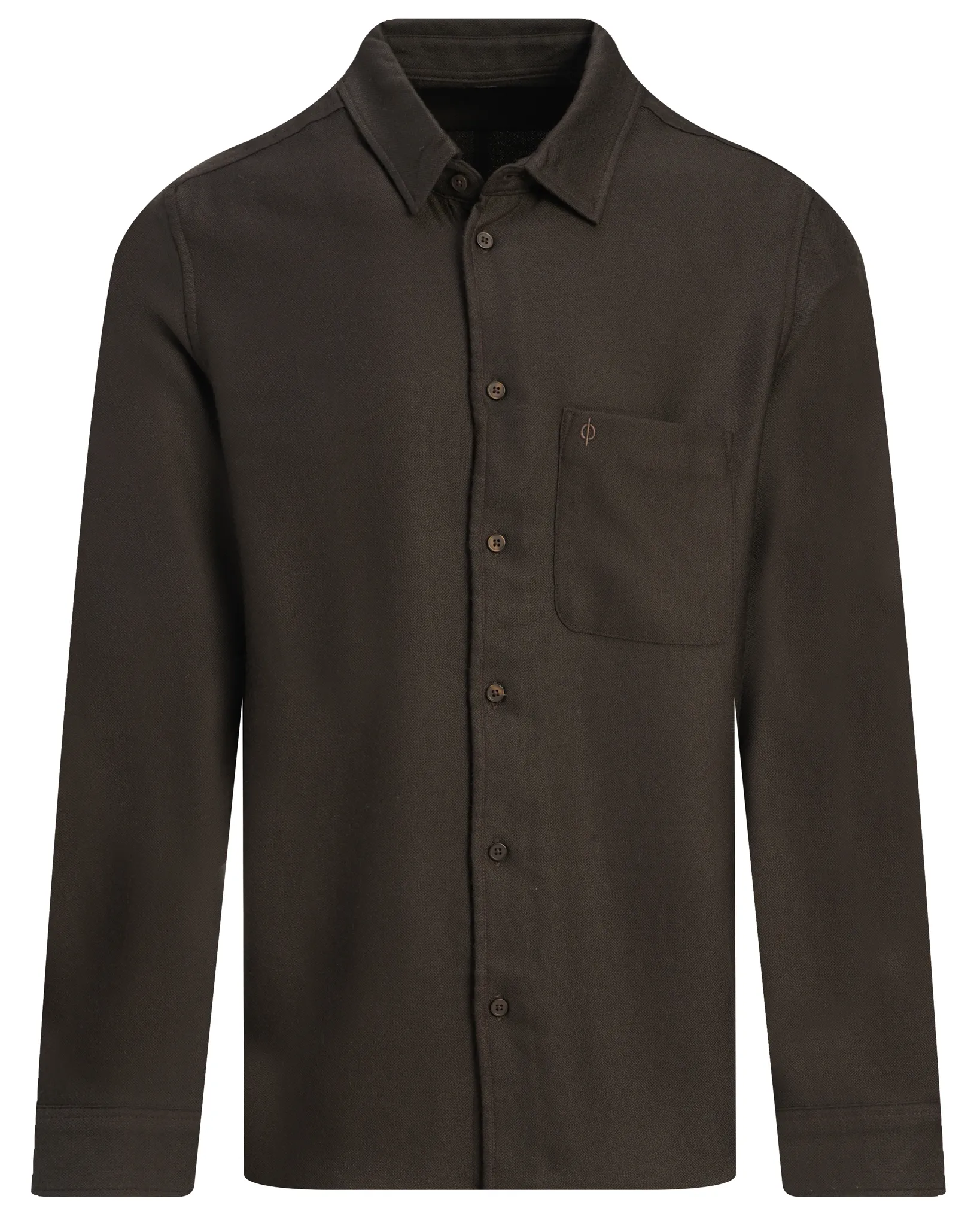 Samsoe & Samsoe Saliam Casual Overhemd Bruin 113806-001-L