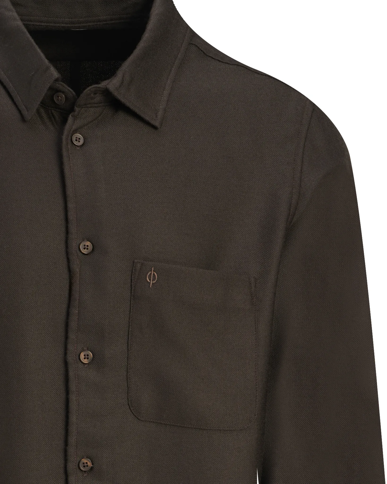 Samsoe & Samsoe Saliam Casual Overhemd Bruin 113806-001-L