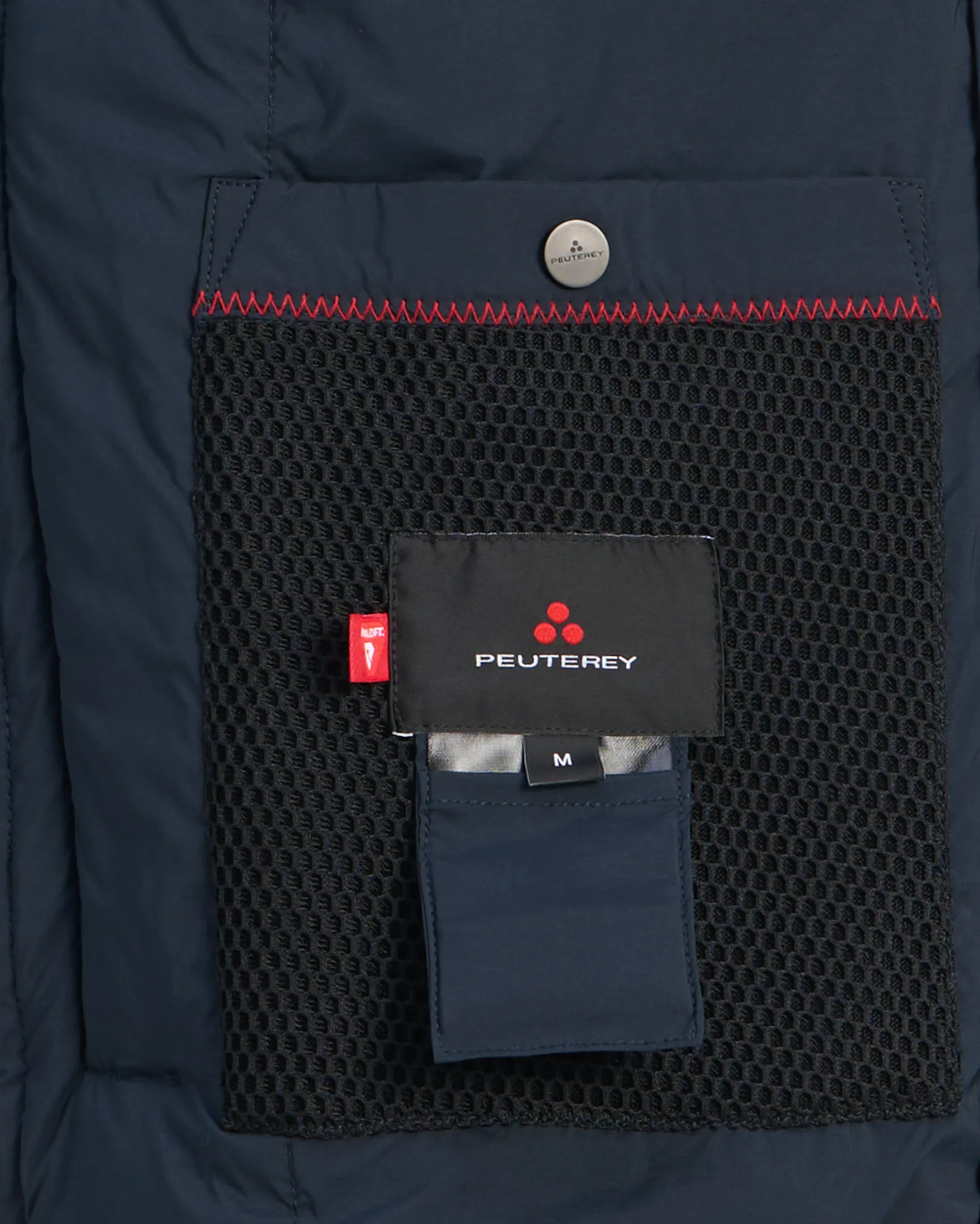 Peuterey Holzer Gewatteerde Jas Donker blauw 113851-001-L
