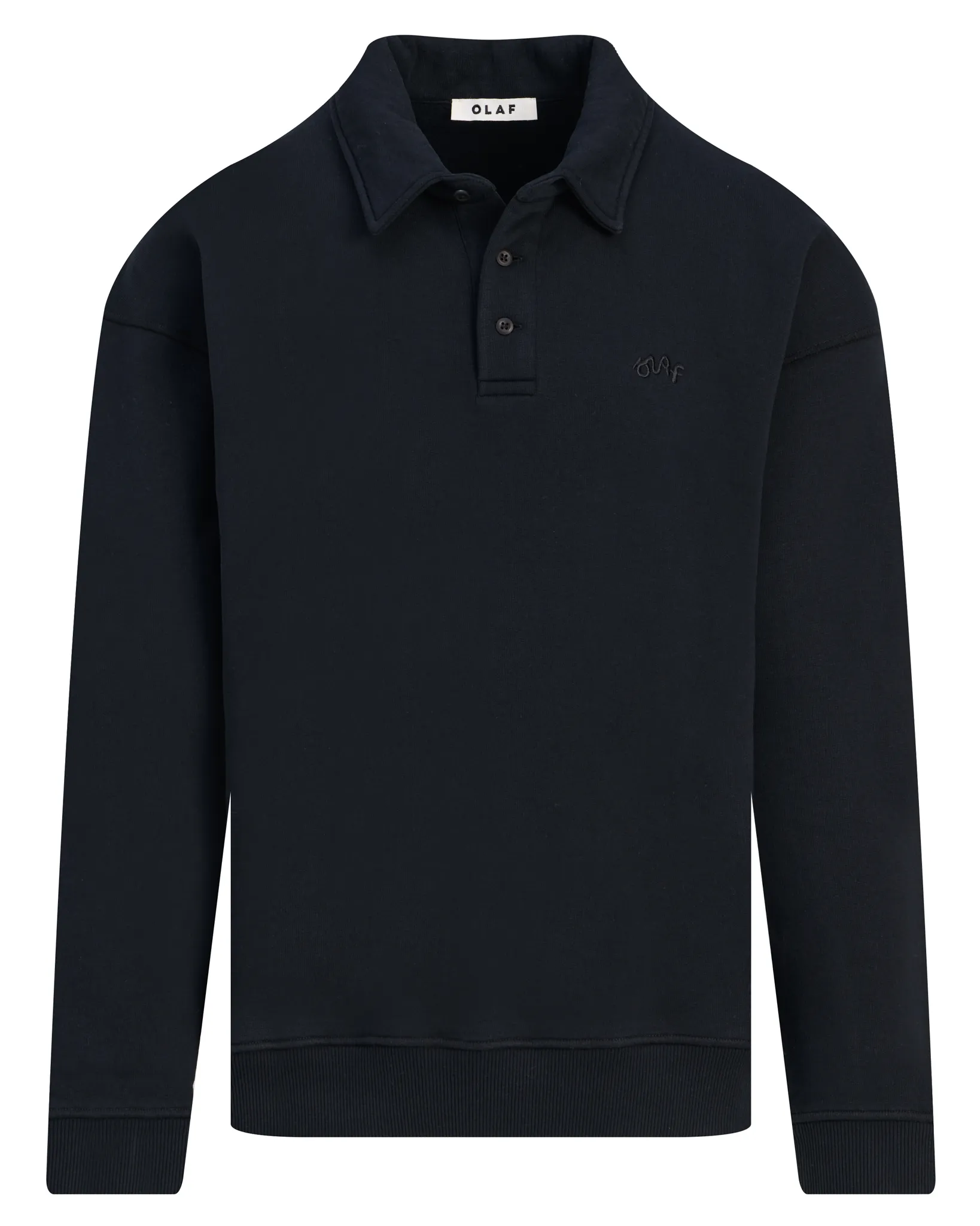 OLAF Signature Polo Zwart 113905-001-L