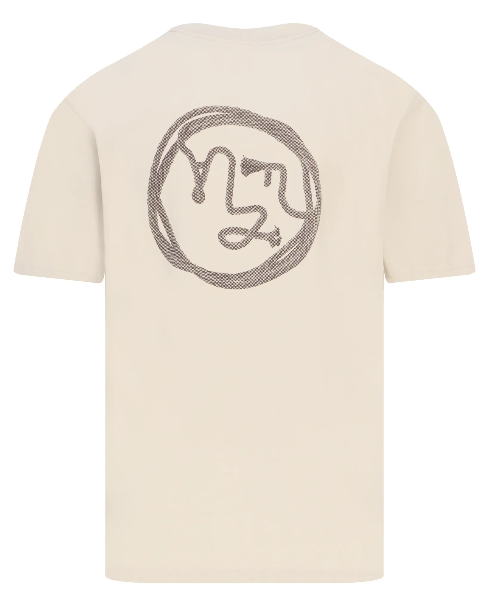OLAF Lasso Face T-shirt Beige 113926-001-L