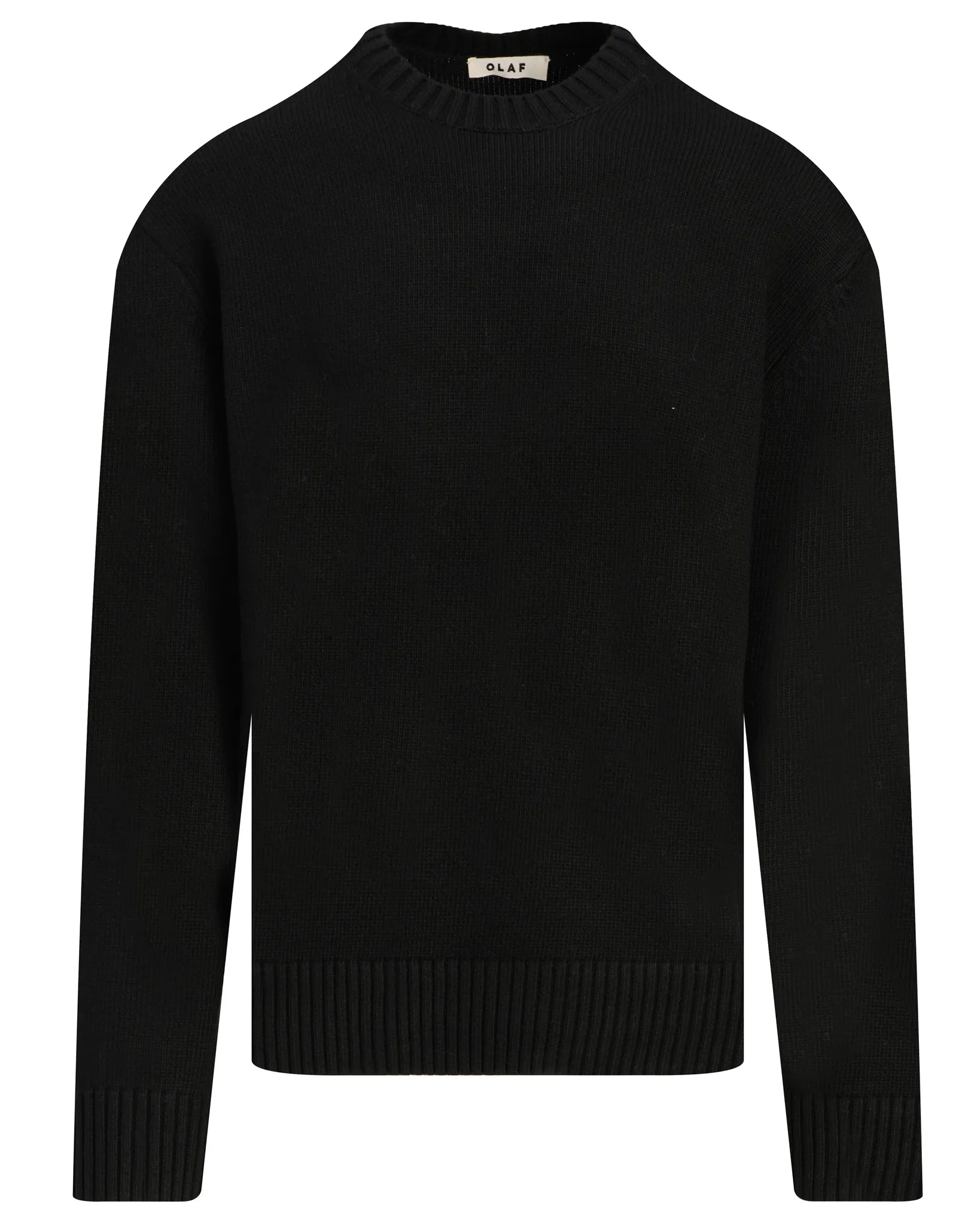 OLAF Essential Trui Ronde hals Zwart 113945-001-L