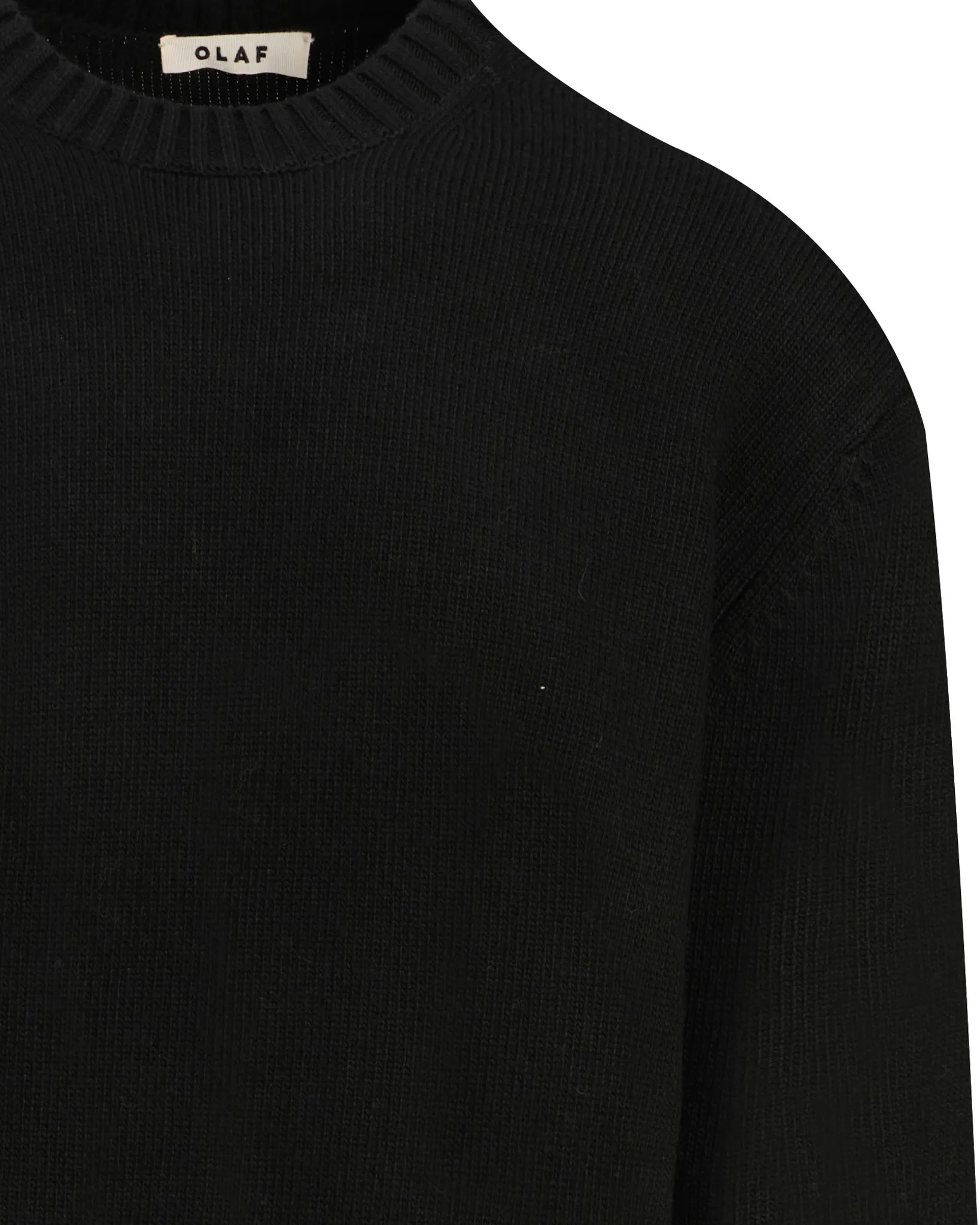 OLAF Essential Trui Ronde hals Zwart 113945-001-L
