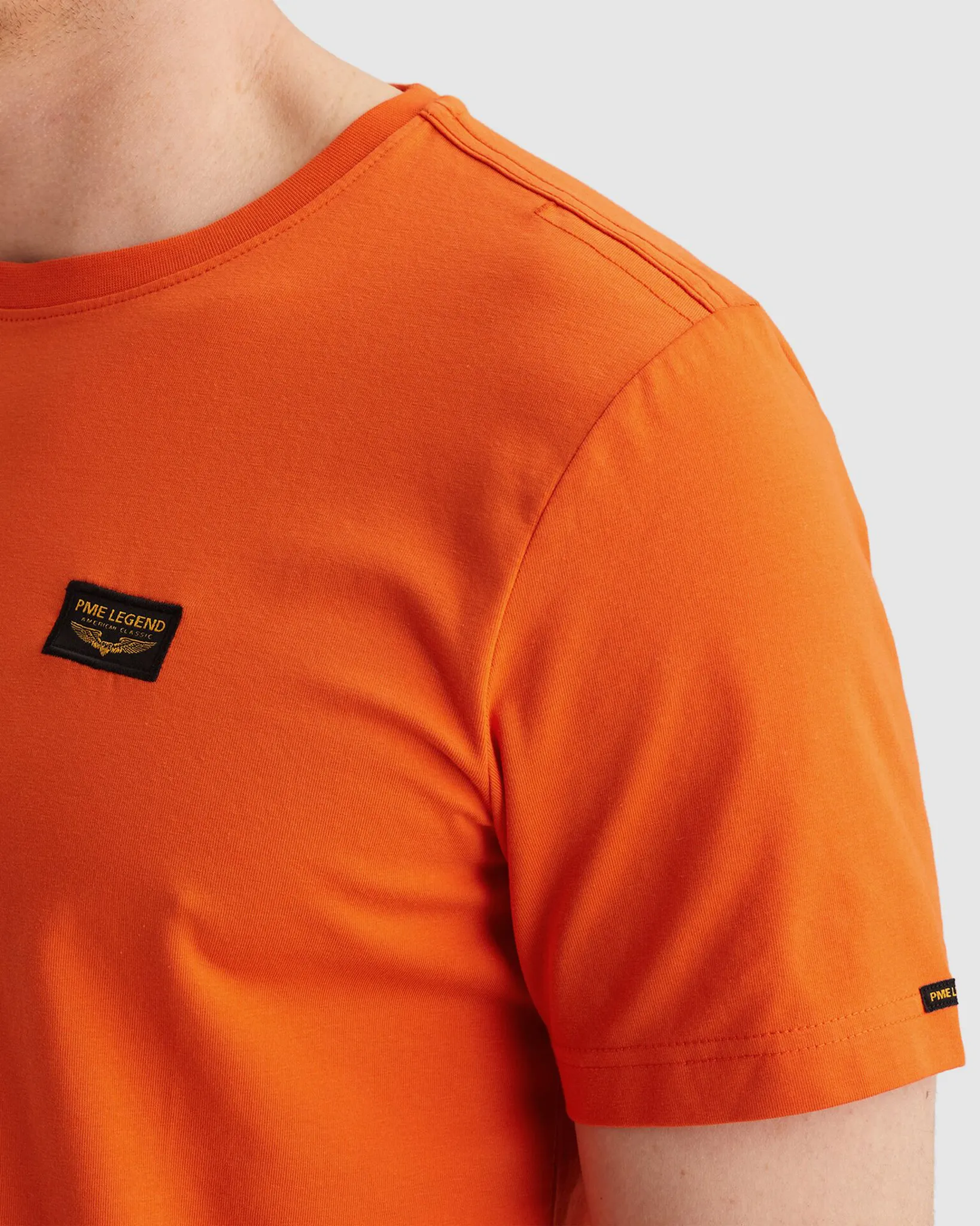 PME Legend T-shirt Korte mouw Oranje 113957-001-L