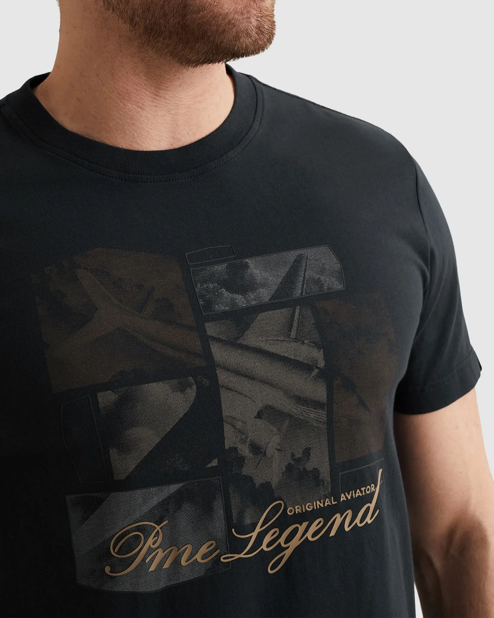 PME Legend T-shirt Korte mouw Blauw 113959-001-L