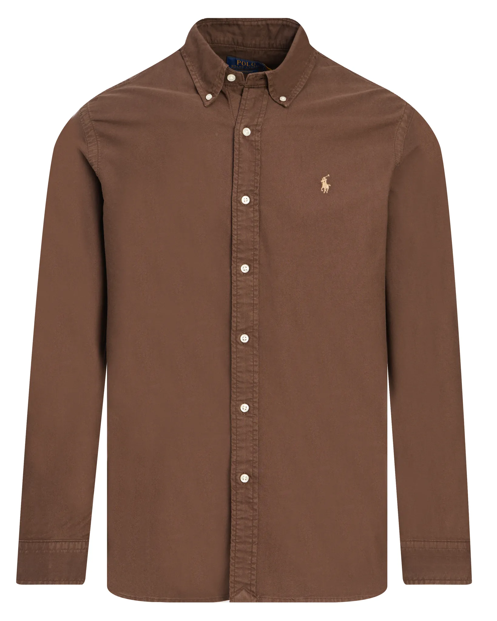 Polo Ralph Lauren Casual Overhemd Bruin 114054-001-L