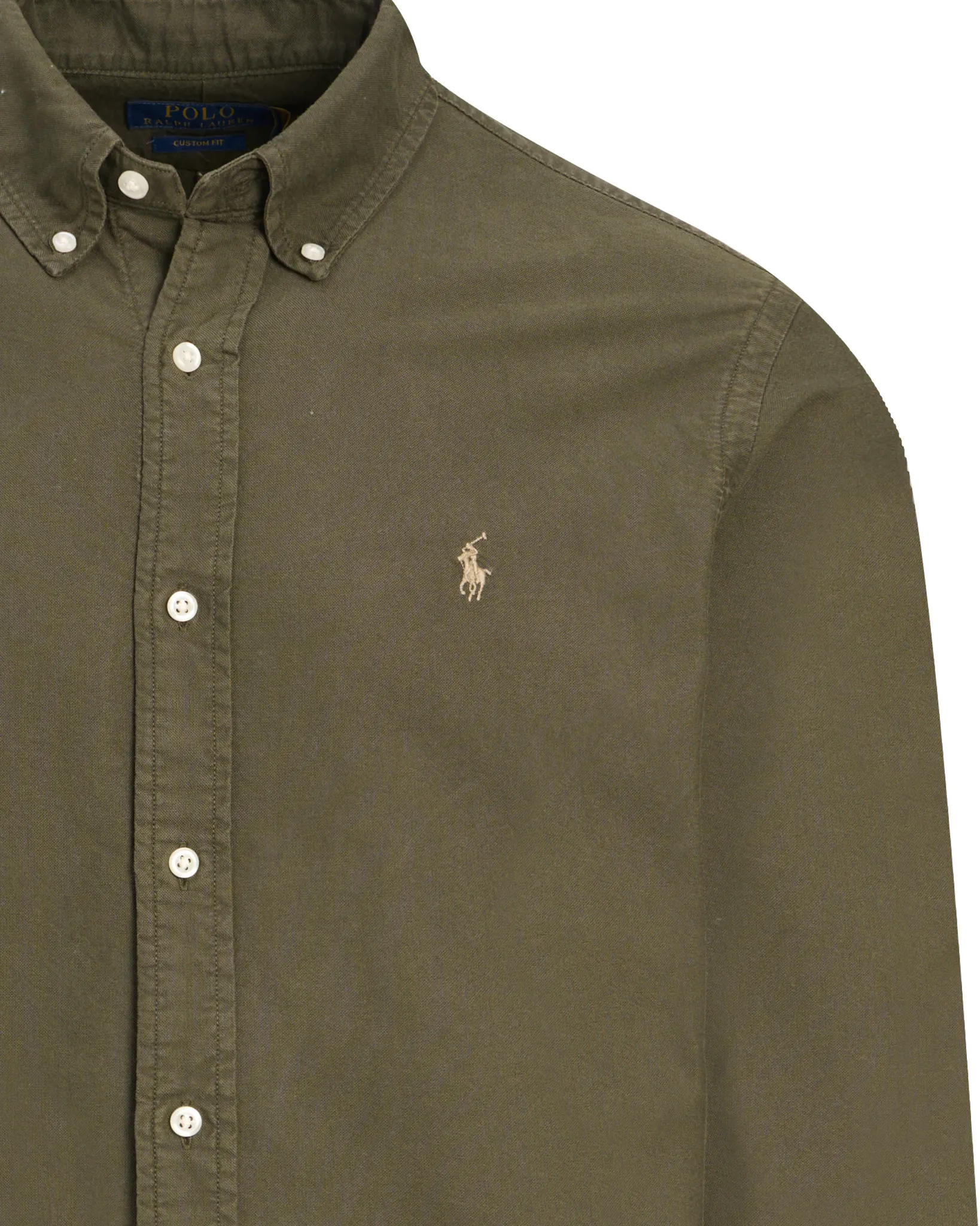 Polo Ralph Lauren Casual Overhemd Groen 114055-001-L