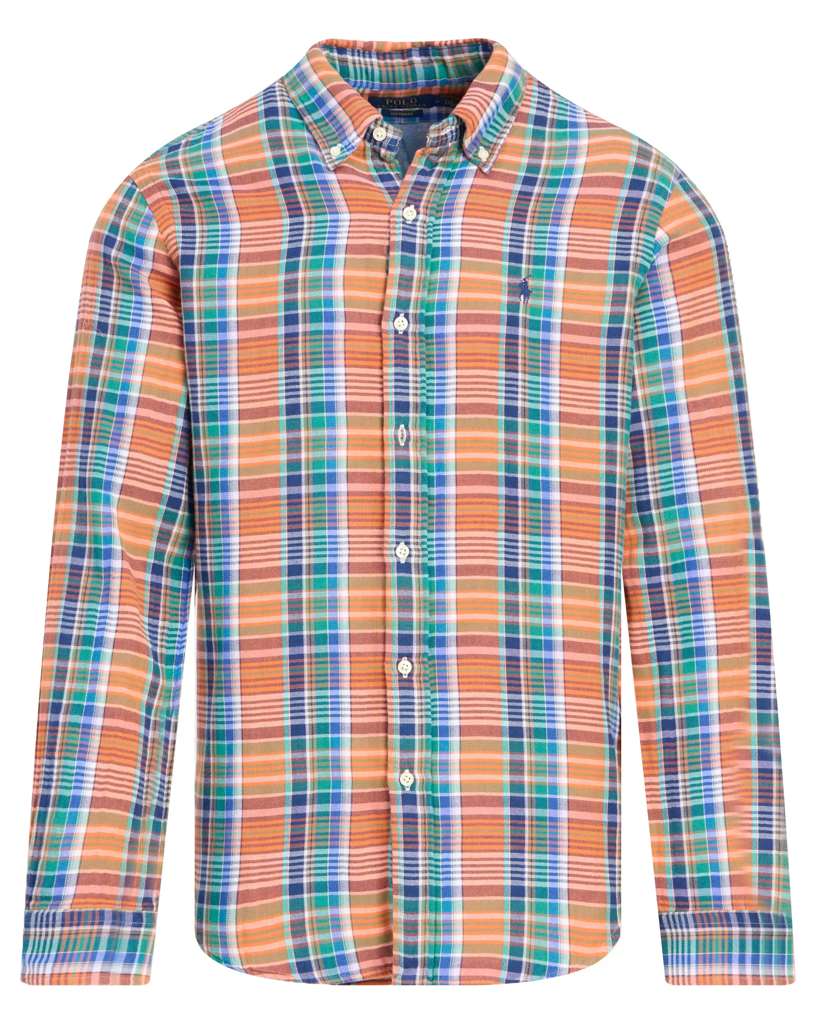 Polo Ralph Lauren Casual Overhemd Oranje 114057-001-L