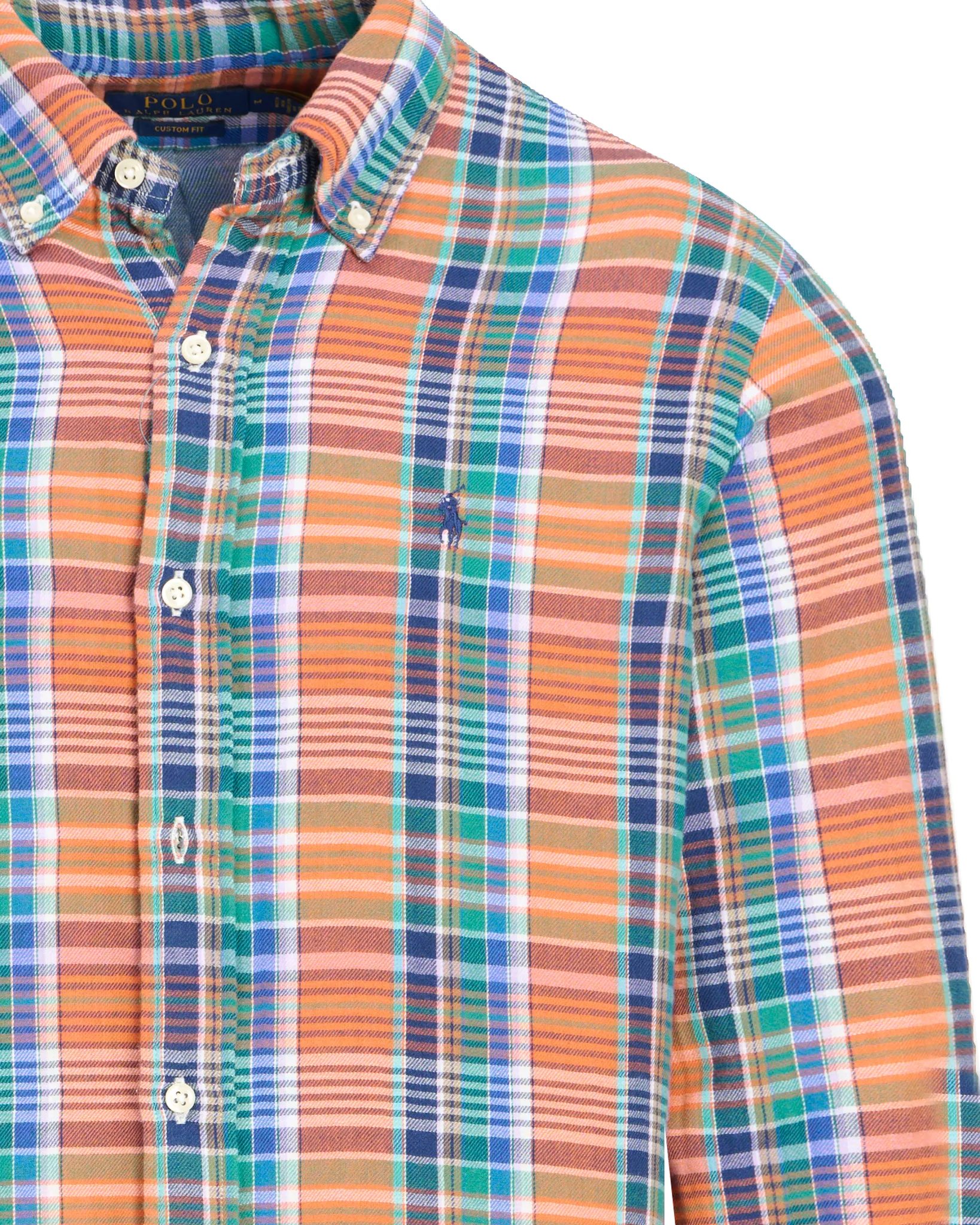 Polo Ralph Lauren Casual Overhemd Oranje 114057-001-L
