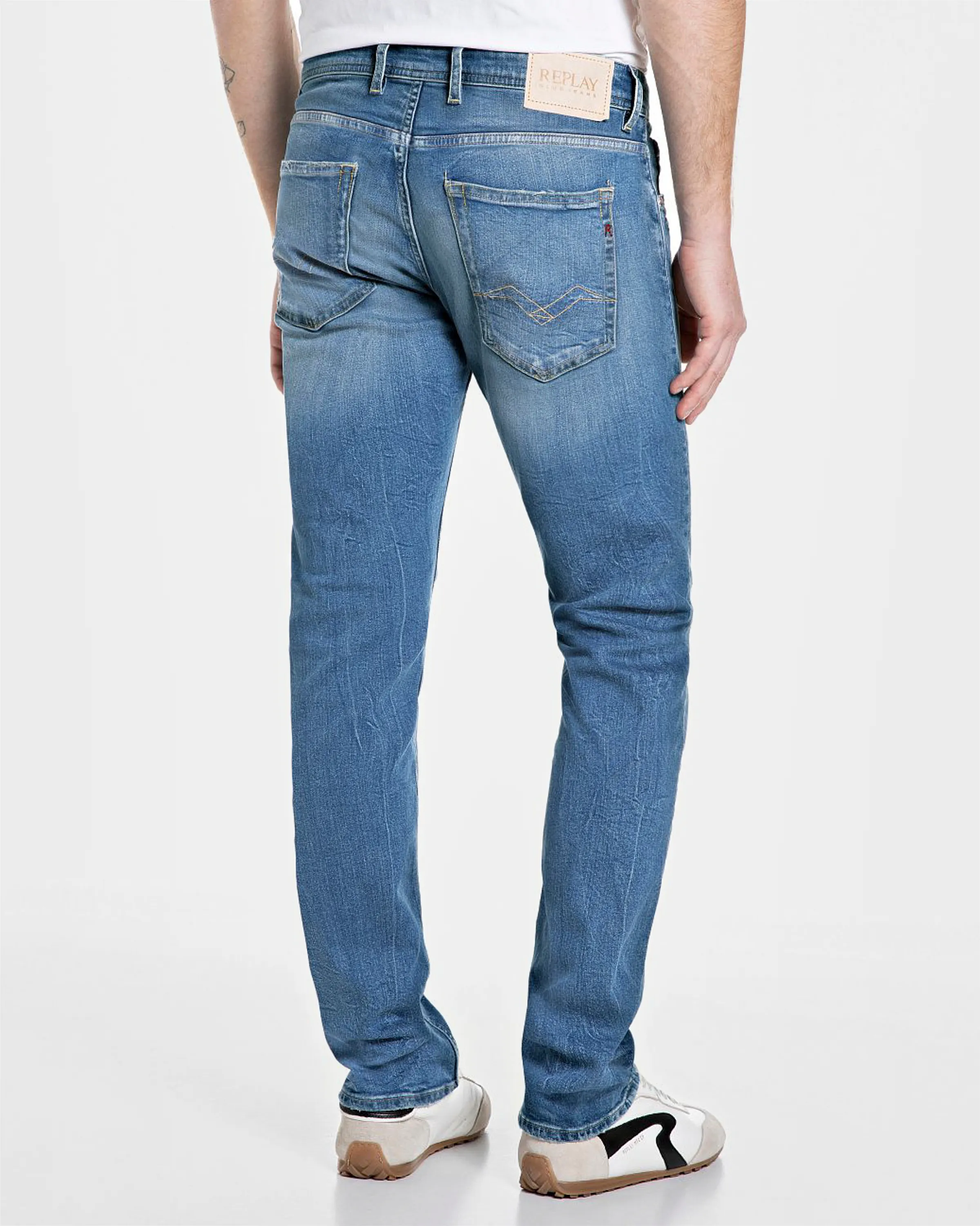 Replay Grover Jeans Blauw 114089-001-30/34