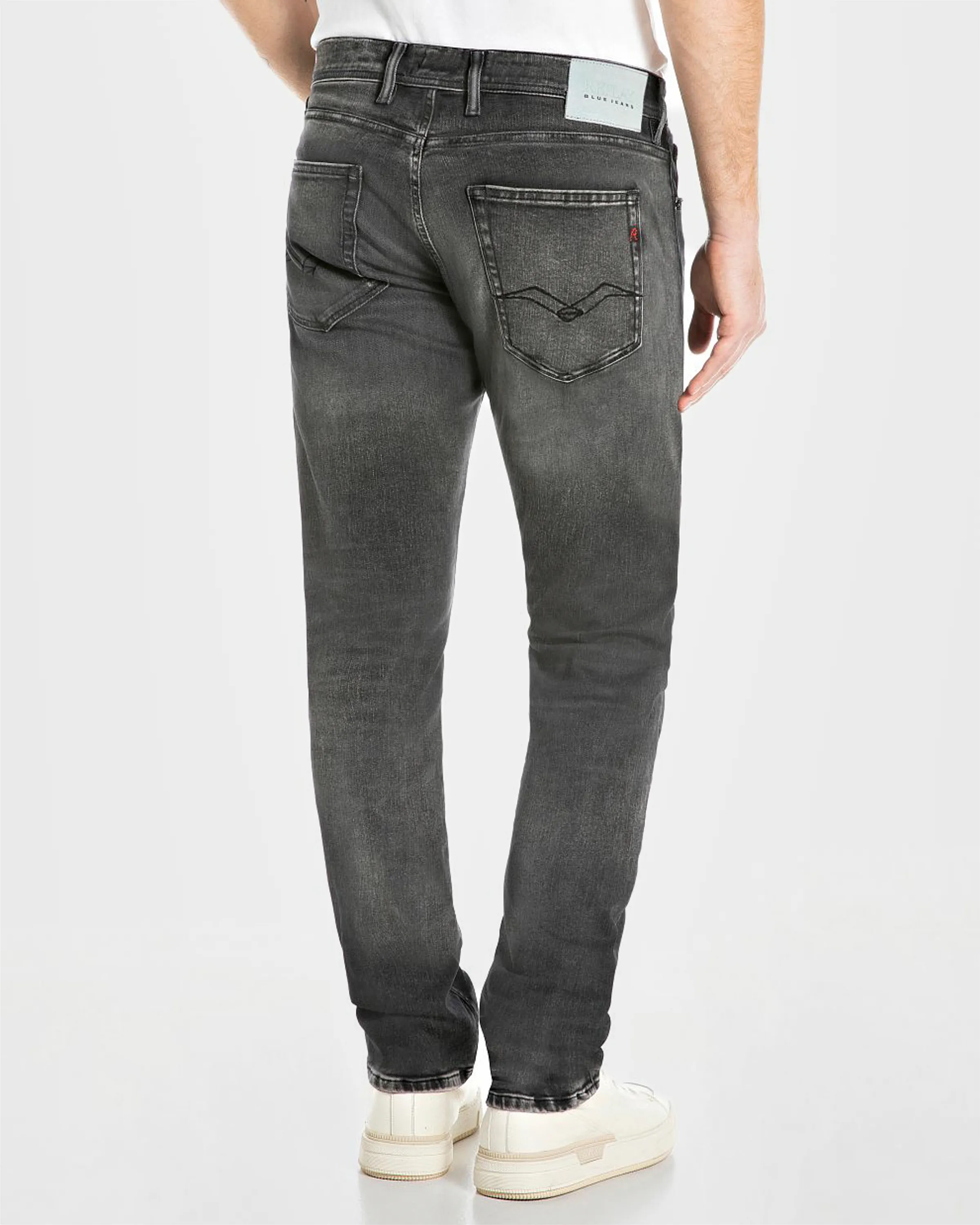 Replay Grover Hyperflex Jeans Grijs 114093-001-32/32