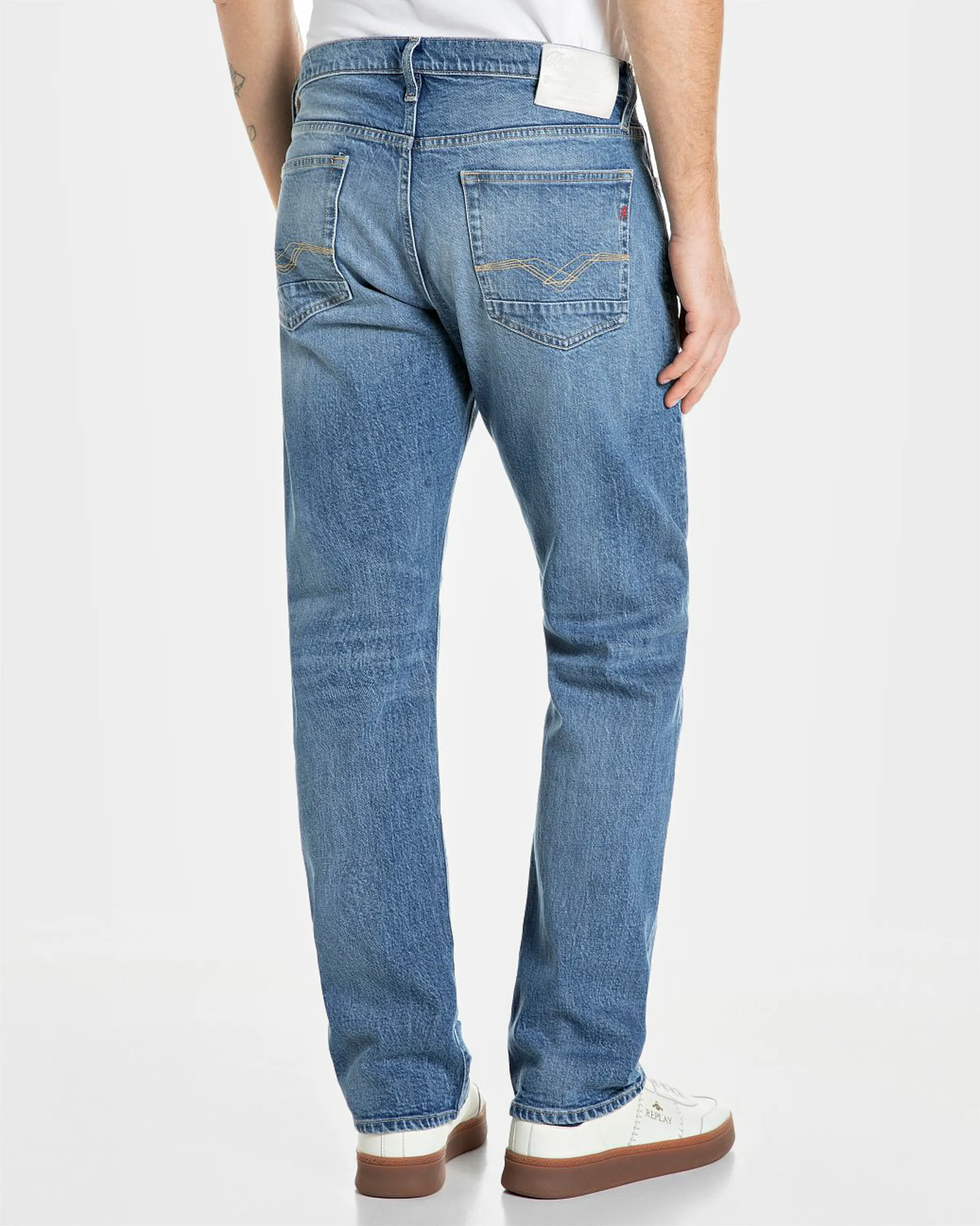 Replay Aideen Jeans Blauw 114095-001-29/32