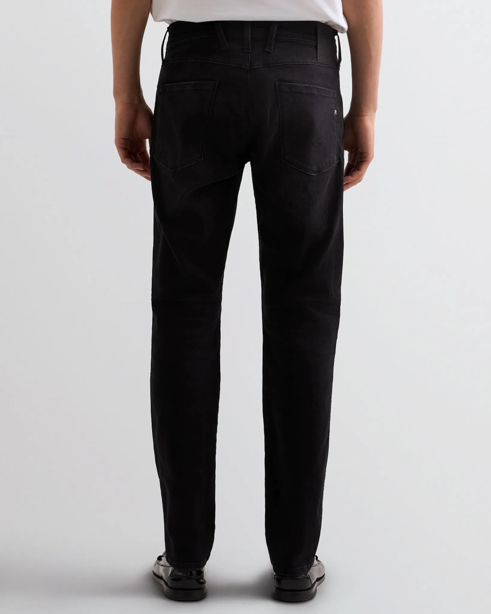 Replay Anbass Hyperflex Jeans Zwart 114101-001-32/32