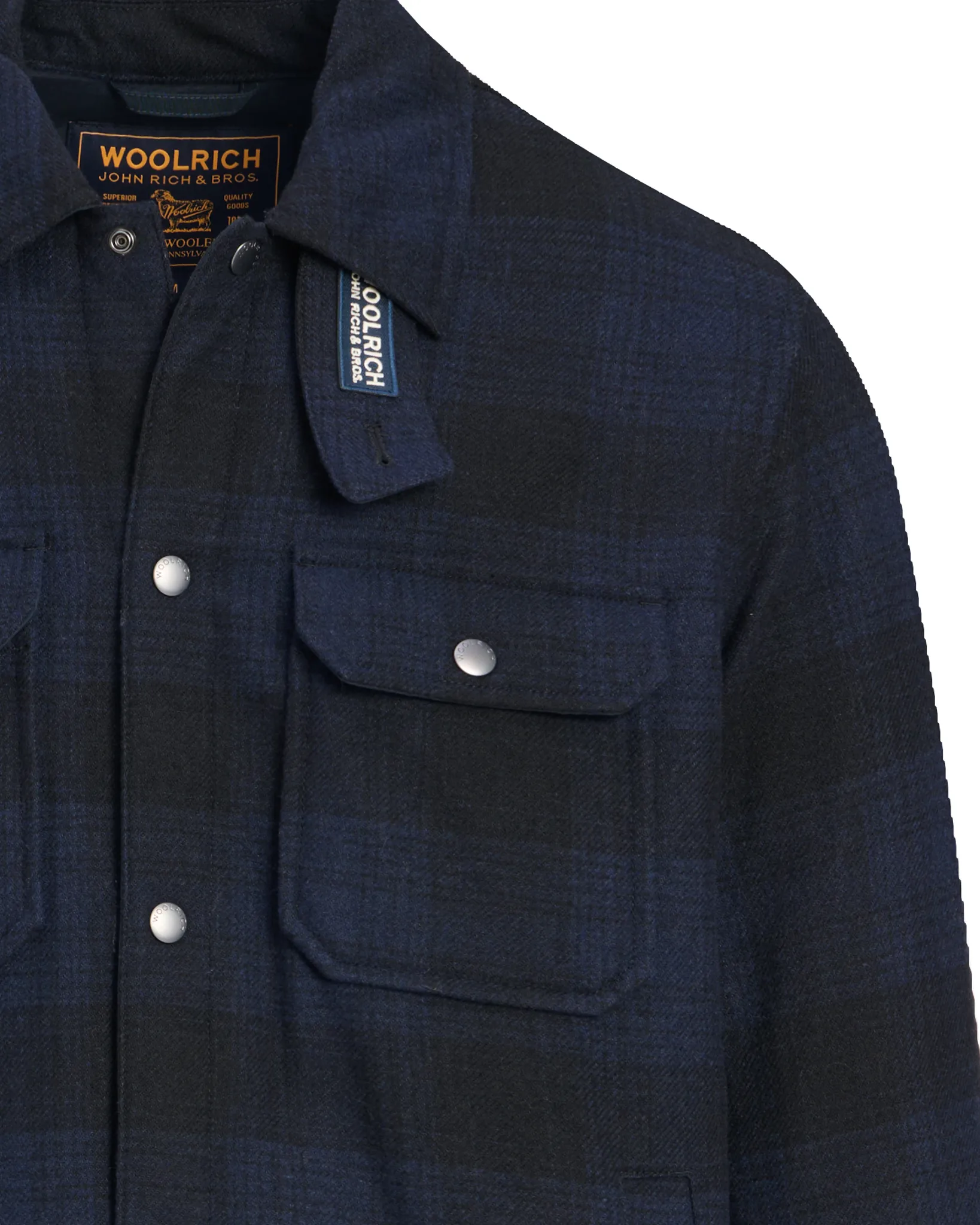 Woolrich Gewatteerde jas Donker blauw 114126-001-L