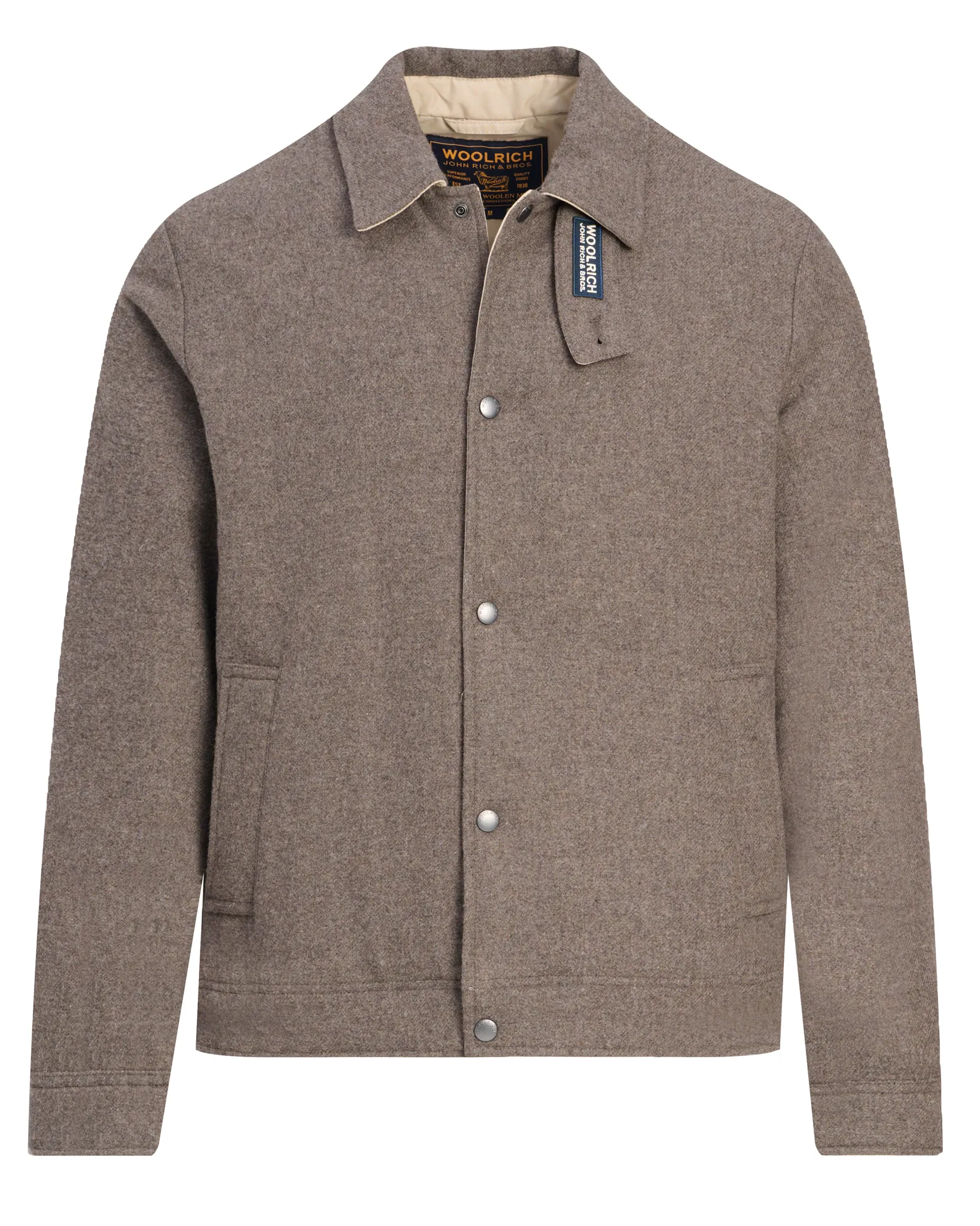 Woolrich Overshirt Bruin 114135-001-L