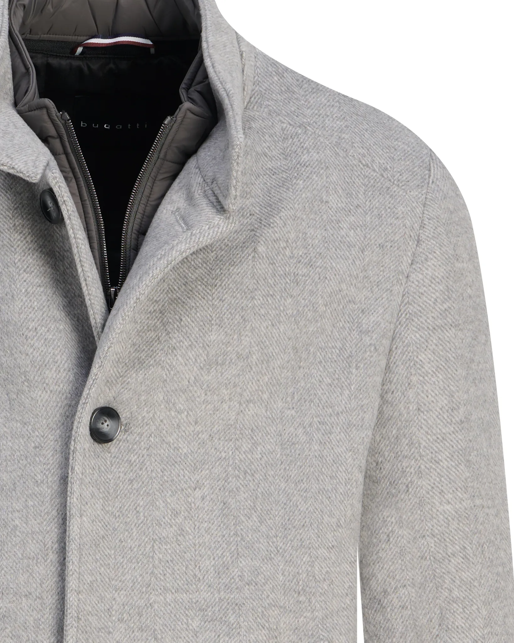 Bugatti clothing Overcoat Grijs 114150-001-48