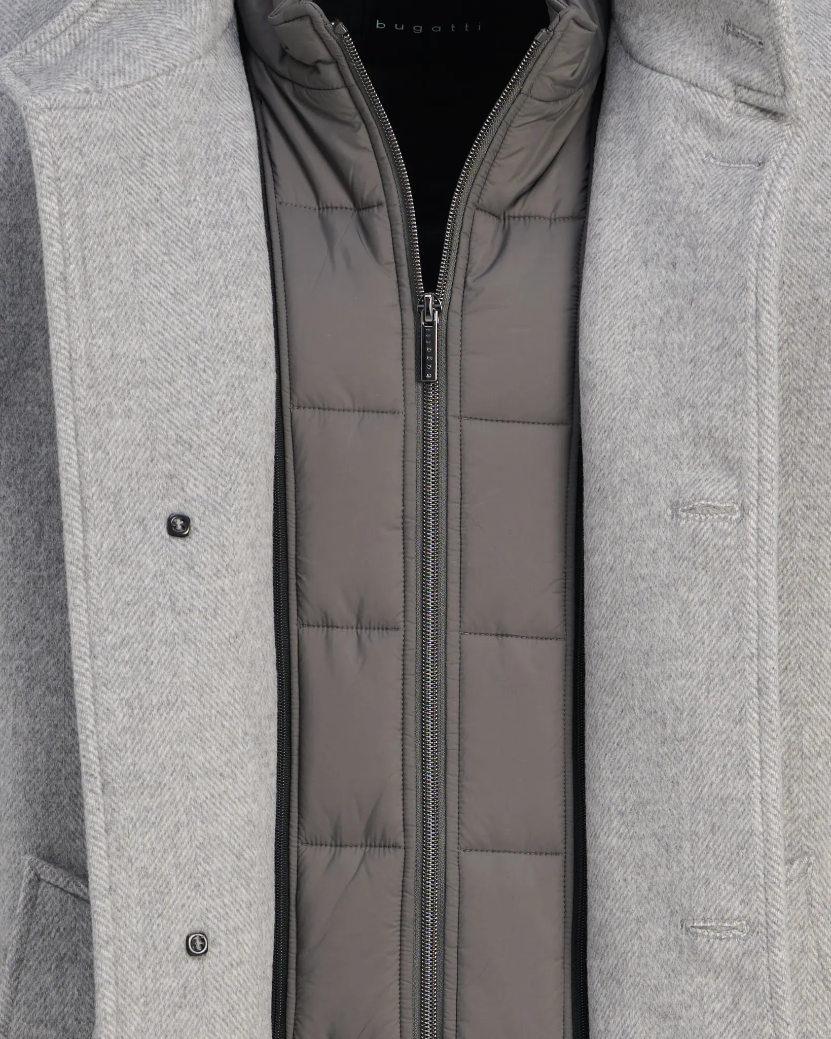 Bugatti clothing Overcoat Grijs 114150-001-48