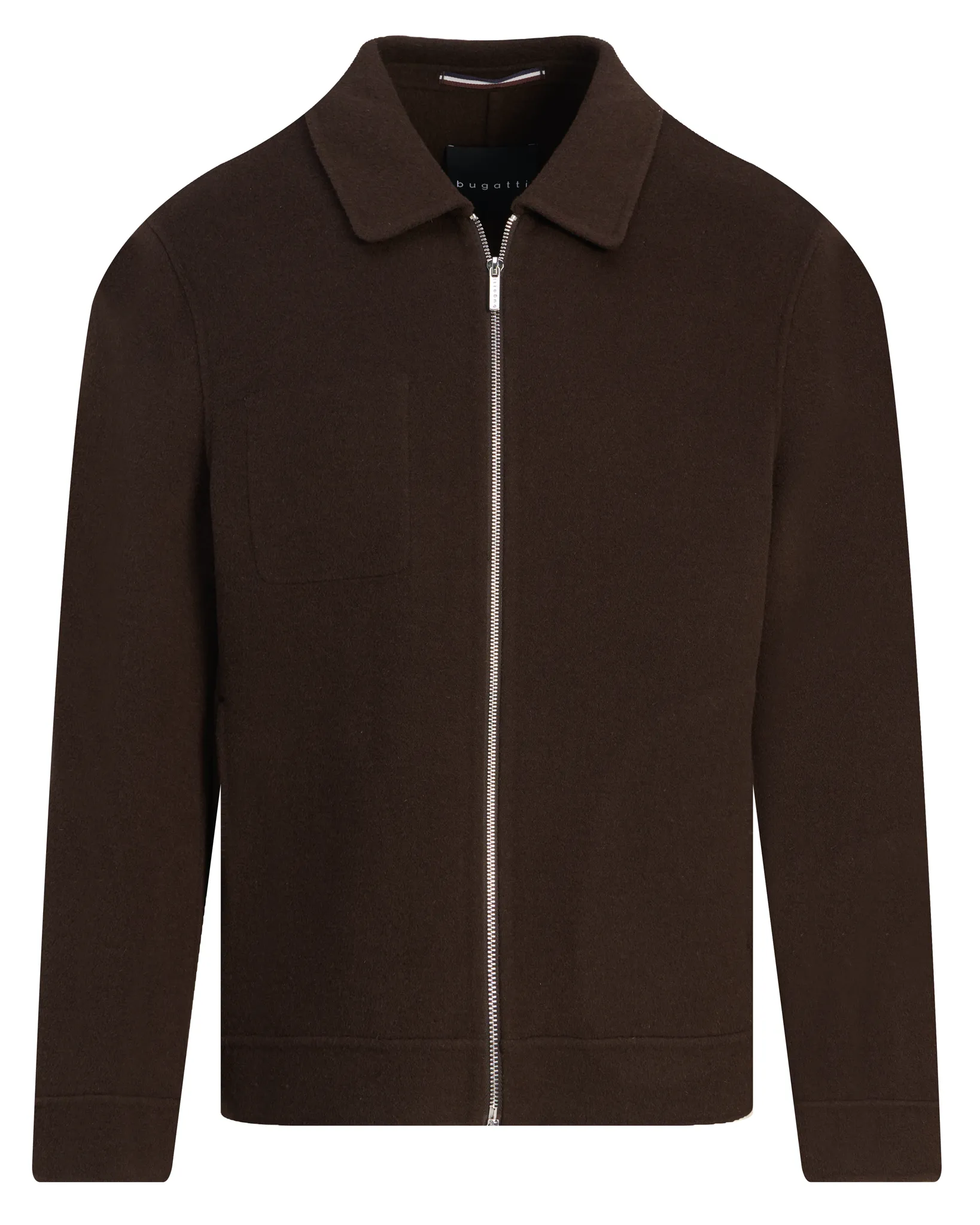 Bugatti clothing Casual Overhemd Bruin 114154-001-48