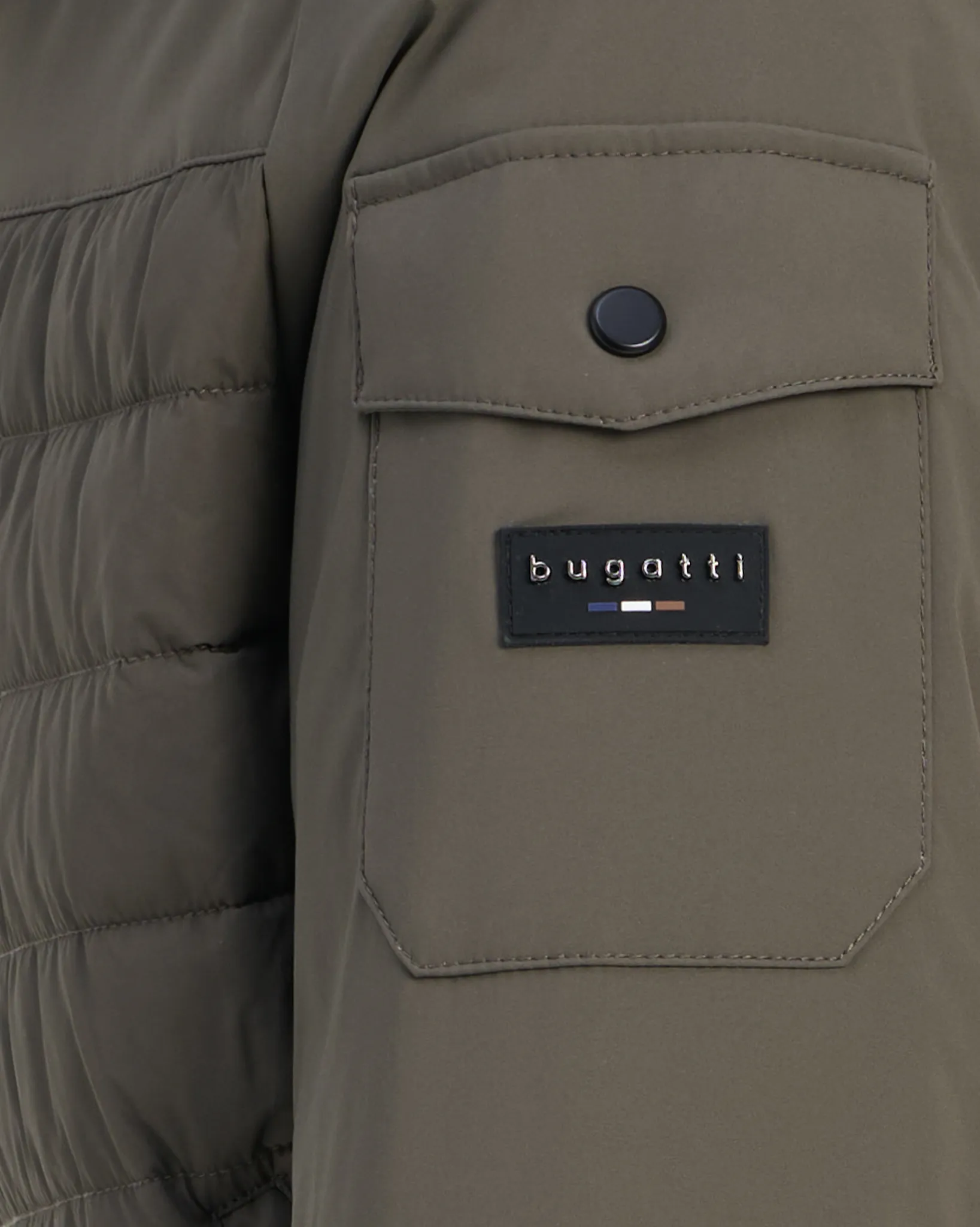 Bugatti clothing Gewatteerde jas Groen 114159-001-48