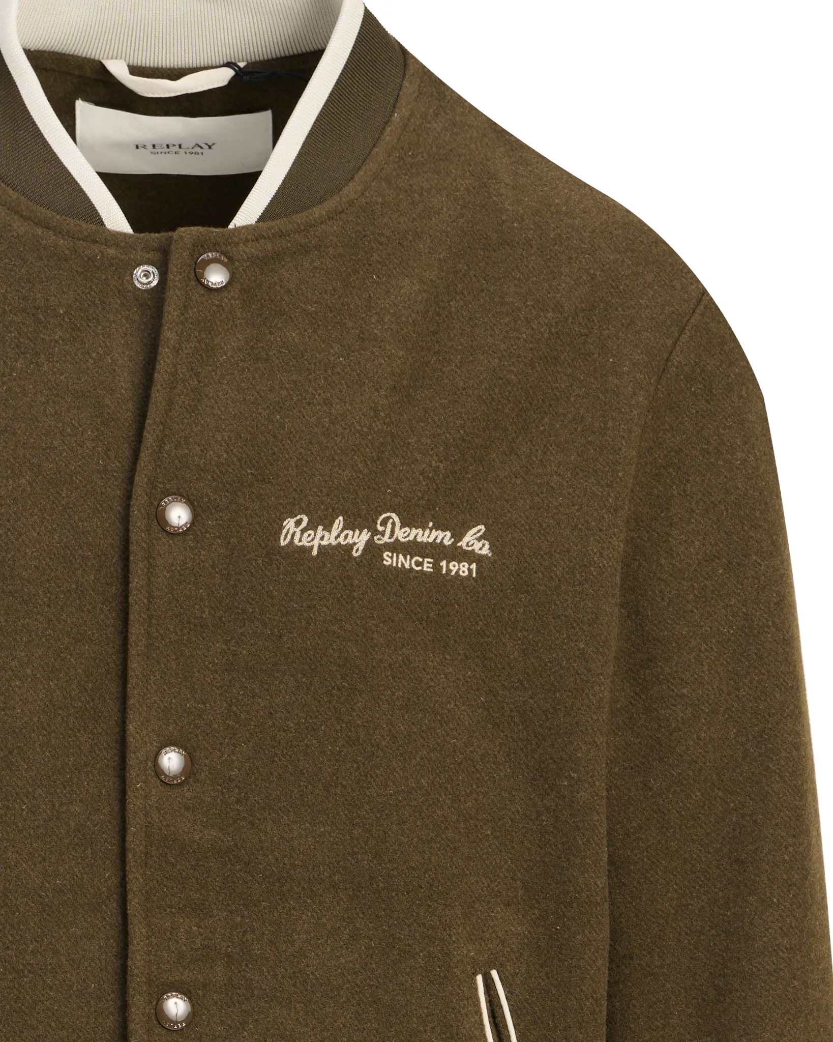 Replay Overshirt Bruin 114175-001-L