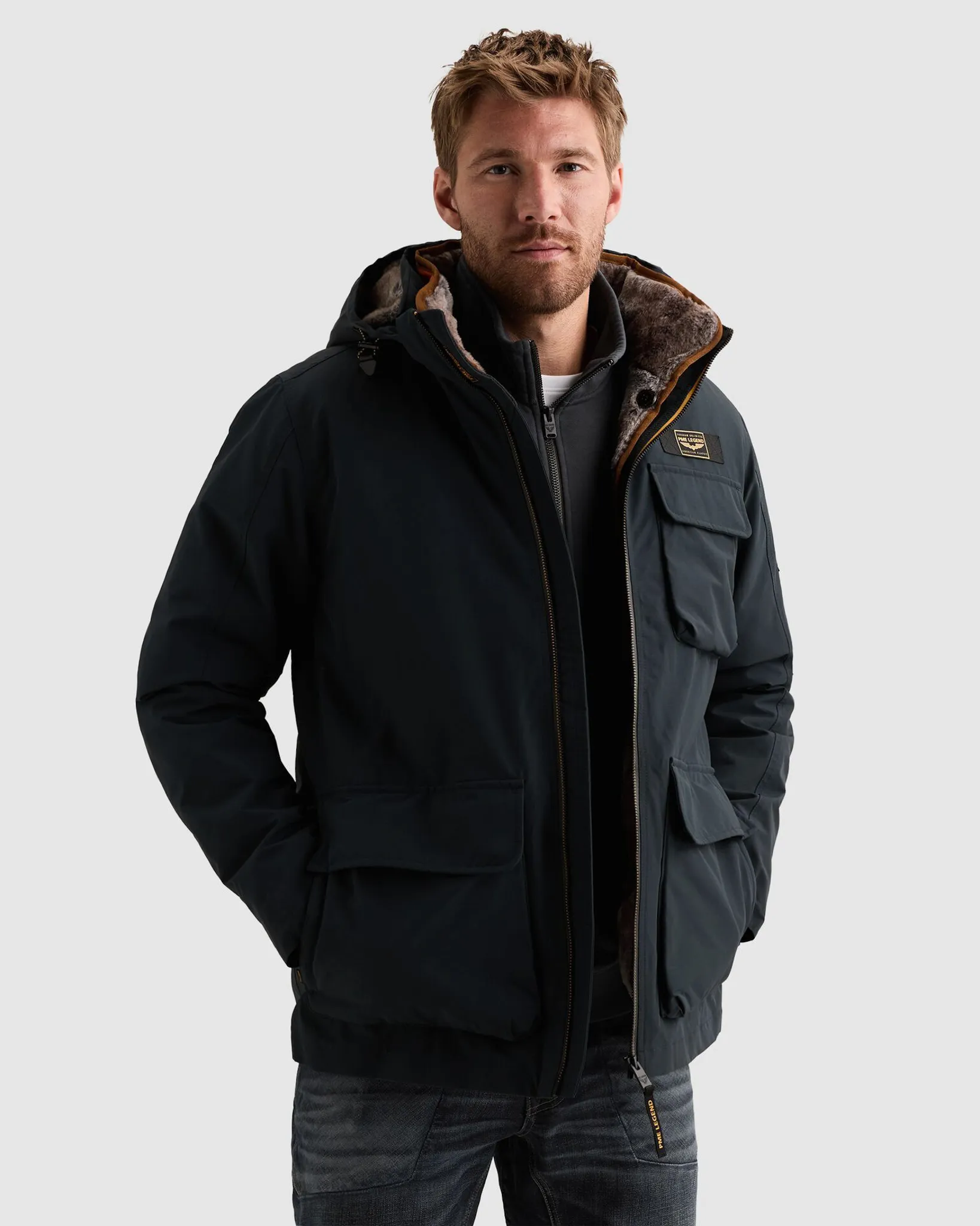 PME Legend Rock-Pack Parka Blauw 114189-001-L