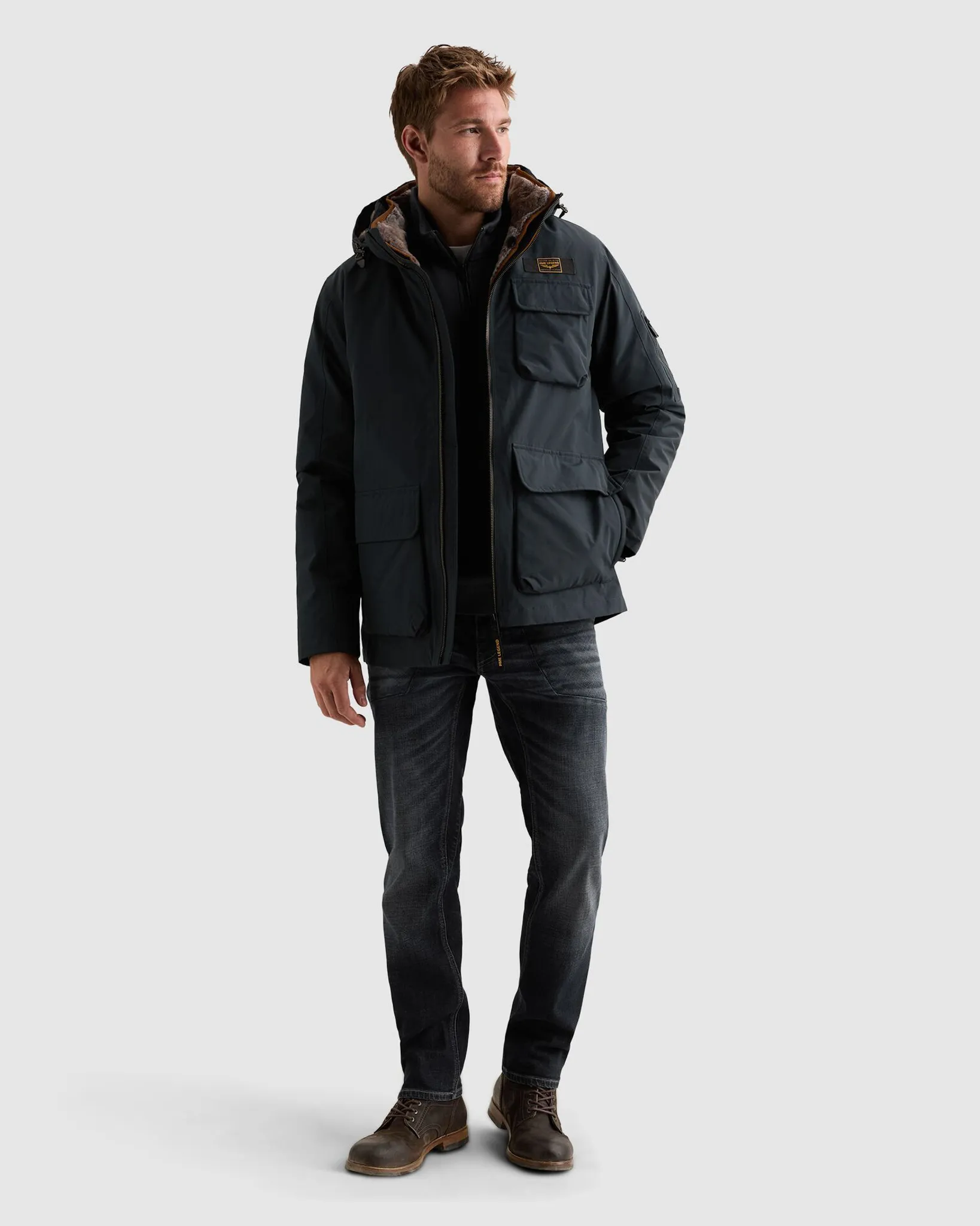 PME Legend Rock-Pack Parka Blauw 114189-001-L