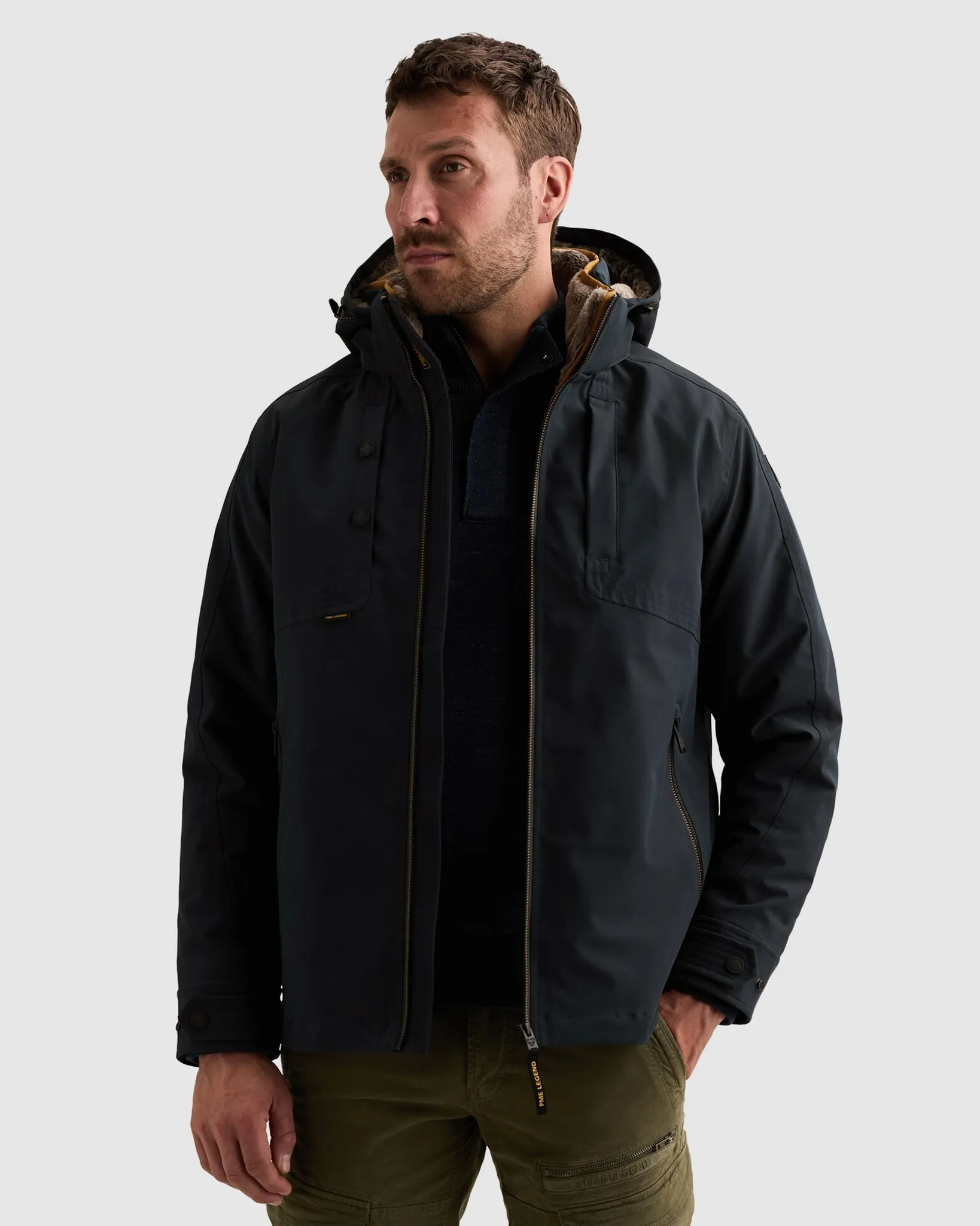 PME Legend Snowpack Parka Blauw 114194-001-L