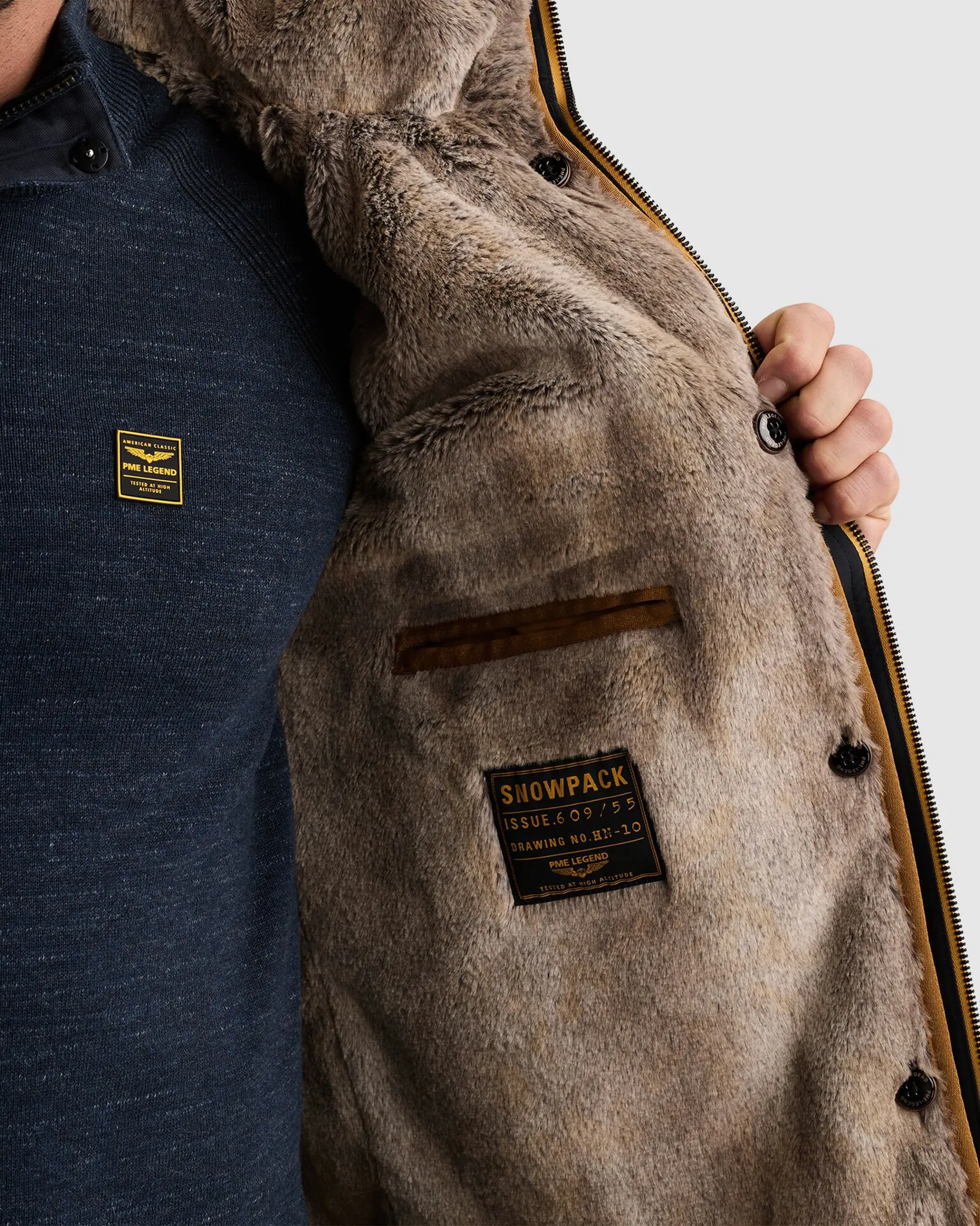 PME Legend Snowpack Parka Blauw 114194-001-L