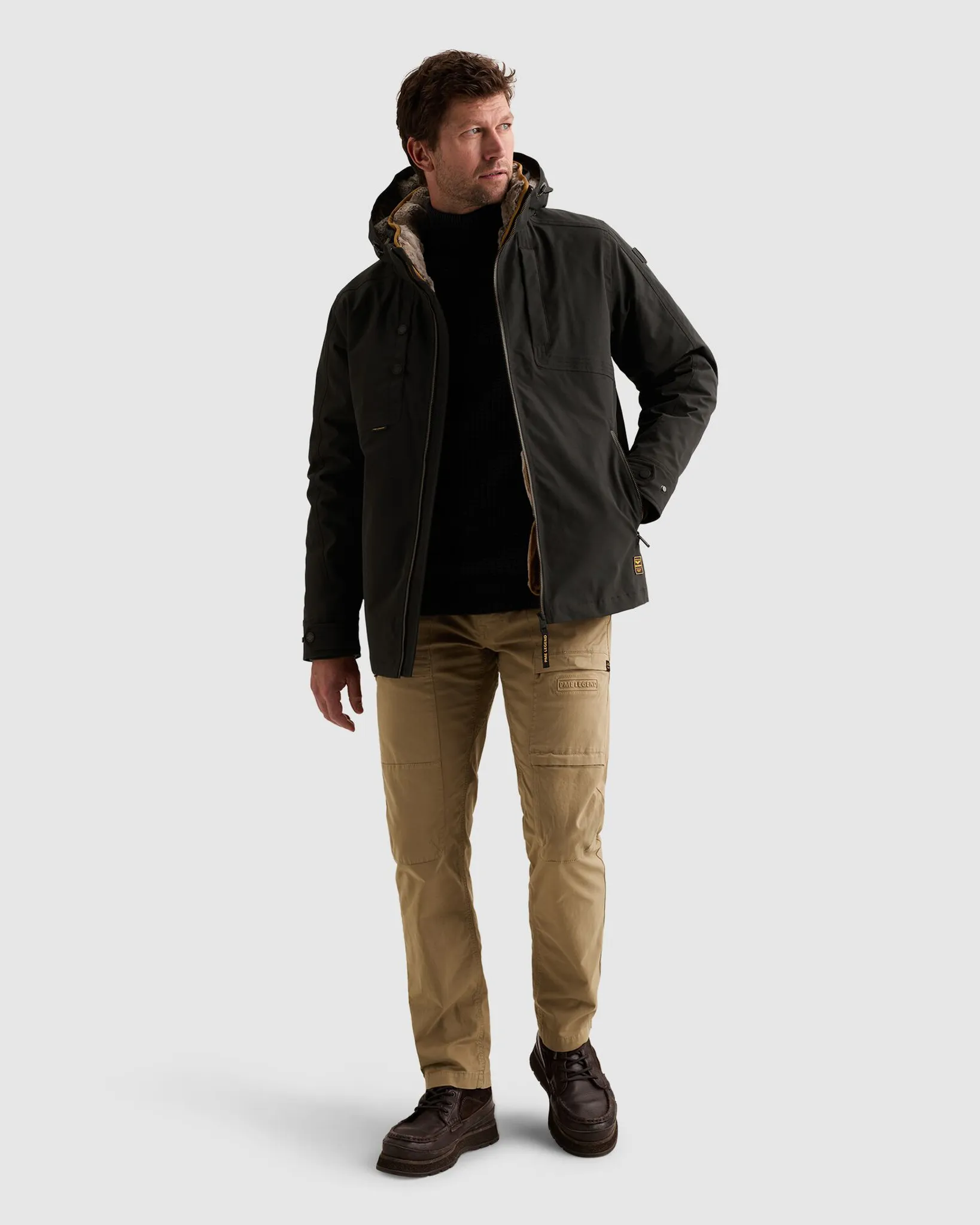 PME Legend Snowpack Parka Zwart 114195-001-L