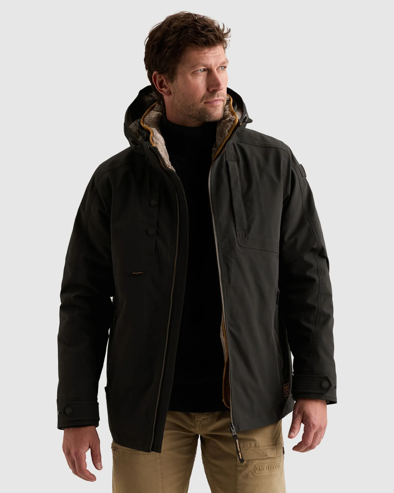 PME Legend Snowpack Parka Zwart 114195-001-L