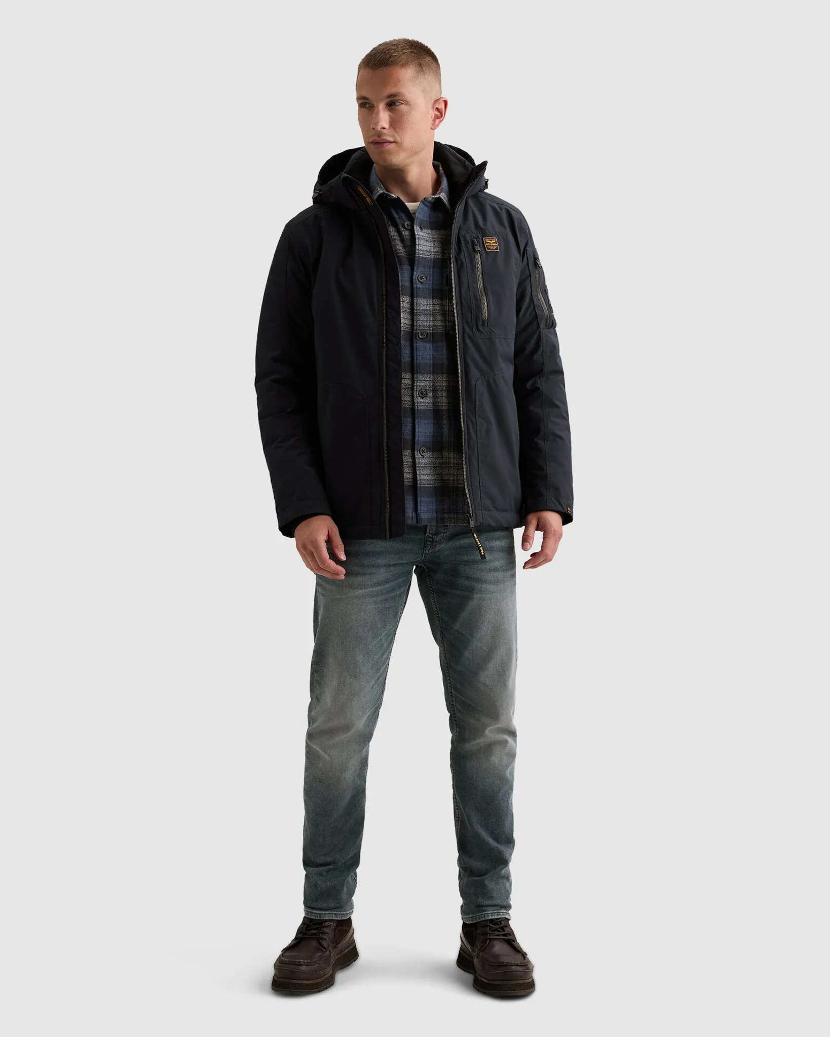 PME Legend Conestoga Gewatteerde jas Blauw 114196-001-L
