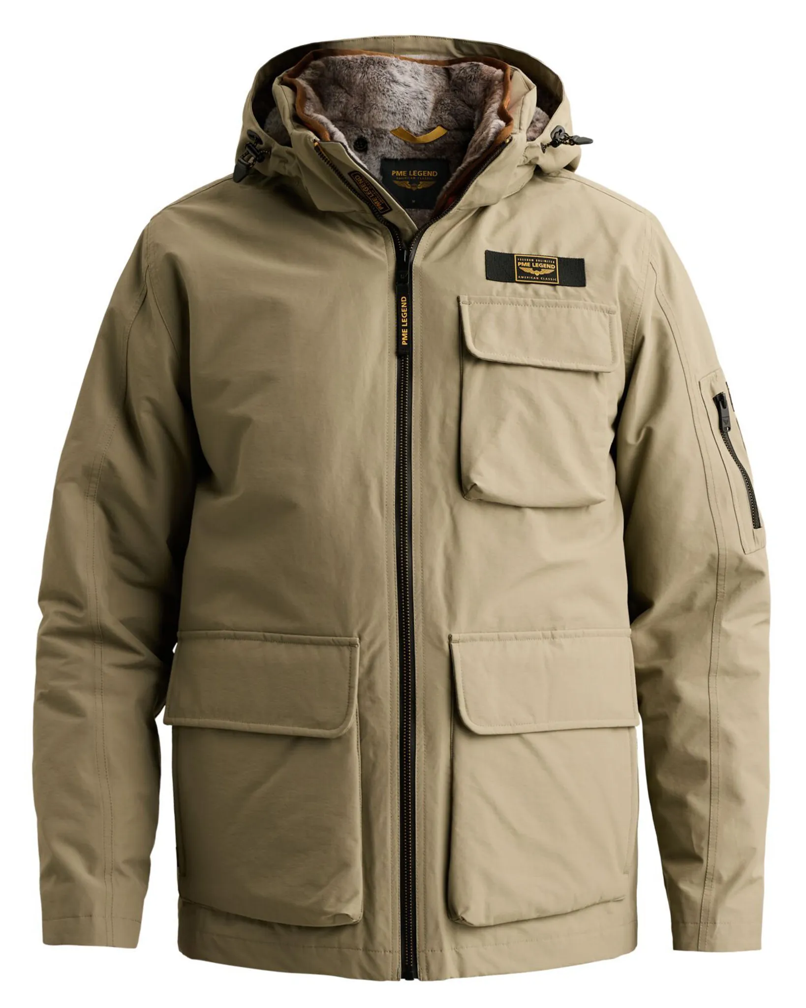 PME Legend Rock-Pack Parka Donker groen 114198-001-L