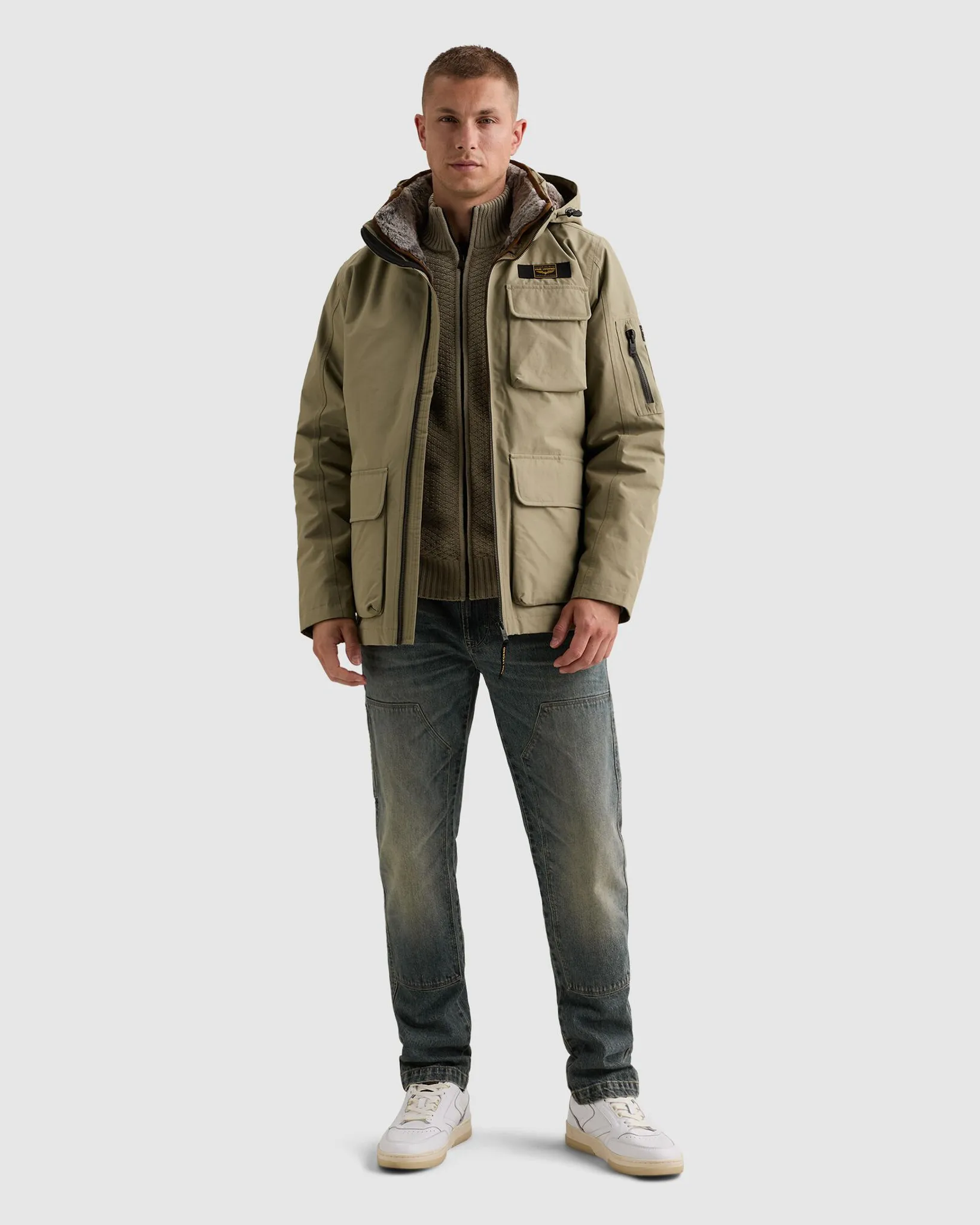 PME Legend Rock-Pack Parka Donker groen 114198-001-L