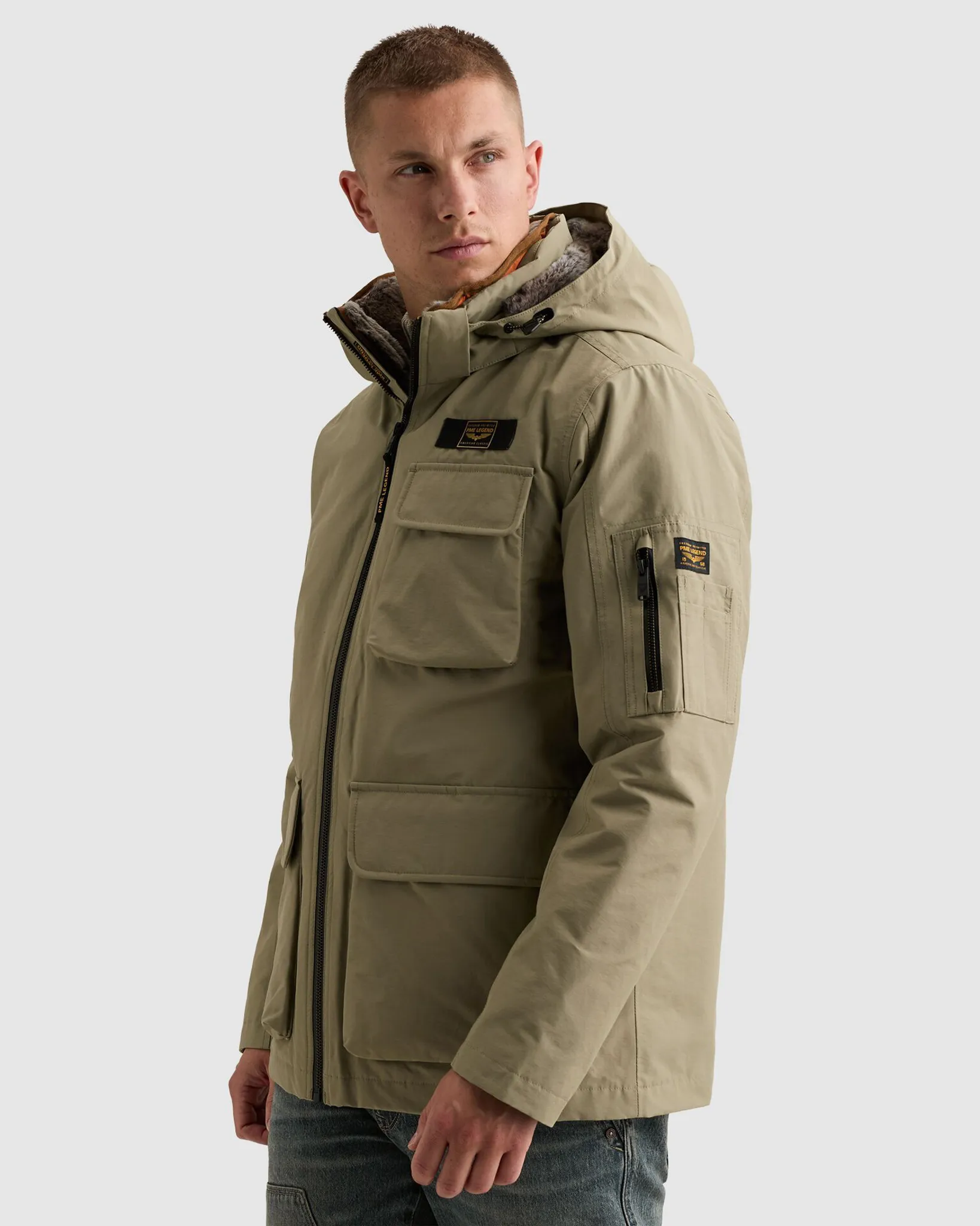 PME Legend Rock-Pack Parka Donker groen 114198-001-L