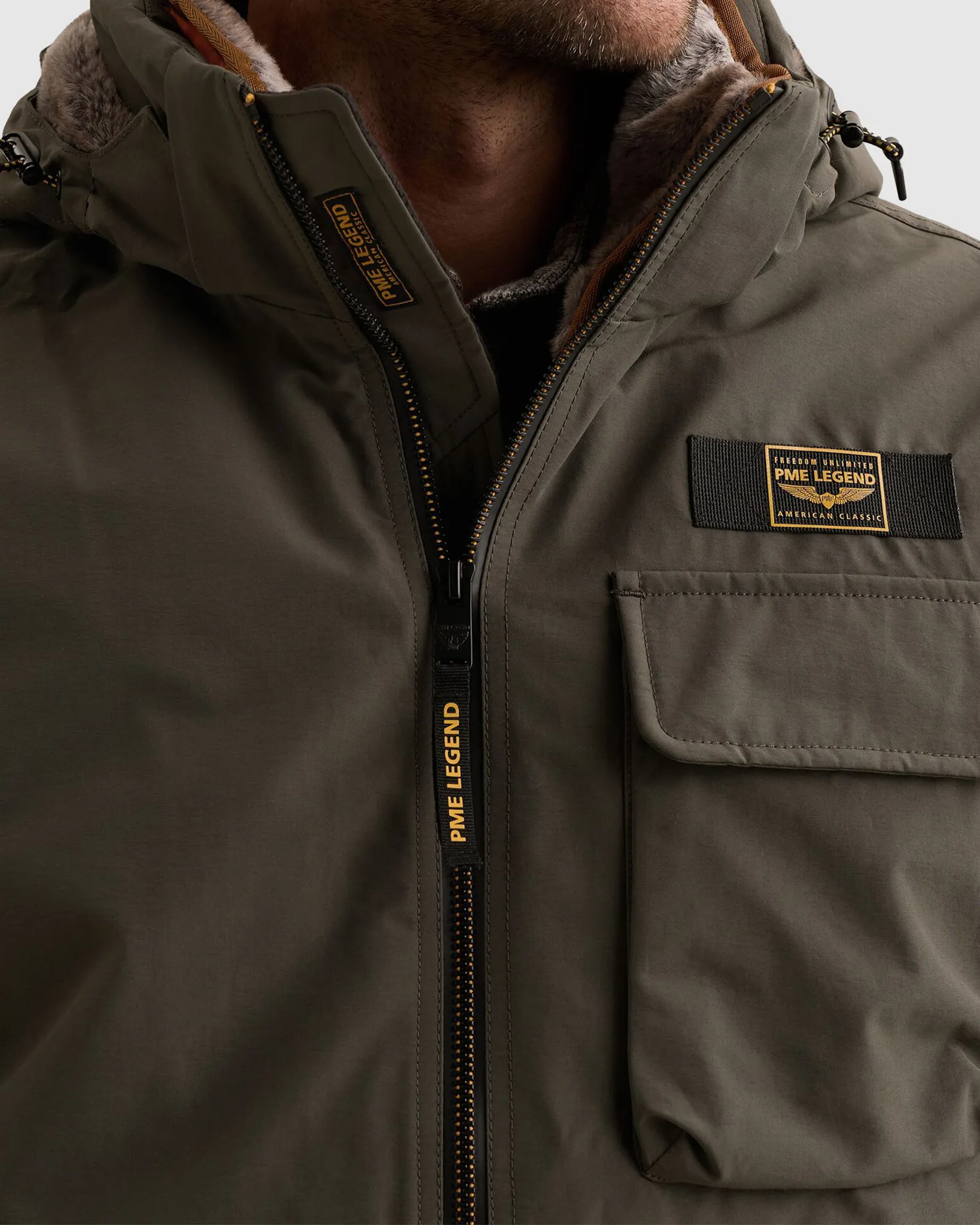 PME Legend Rock-Pack Parka Grijs 114199-001-L