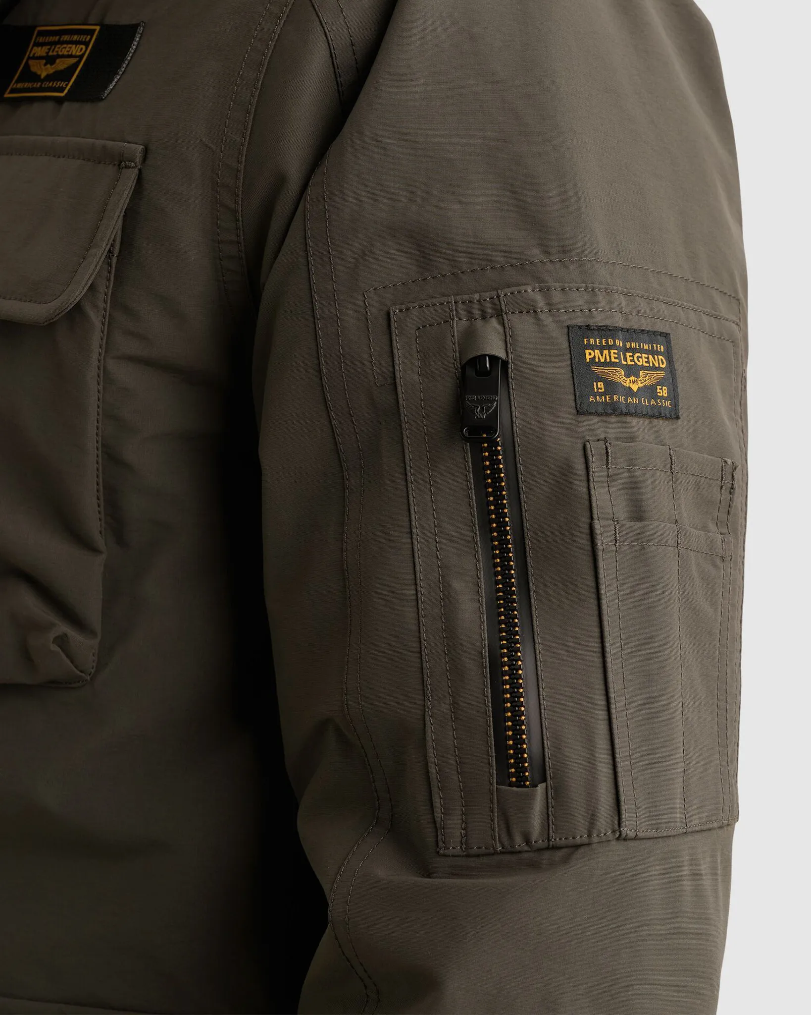 PME Legend Rock-Pack Parka Grijs 114199-001-L