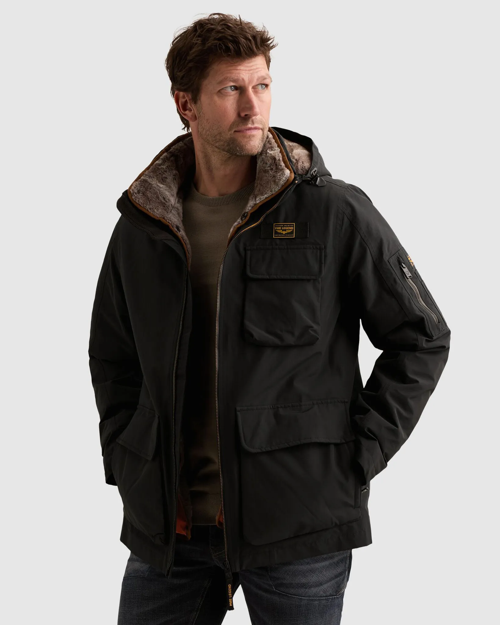 PME Legend Rock-Pack Parka Zwart 114200-001-L