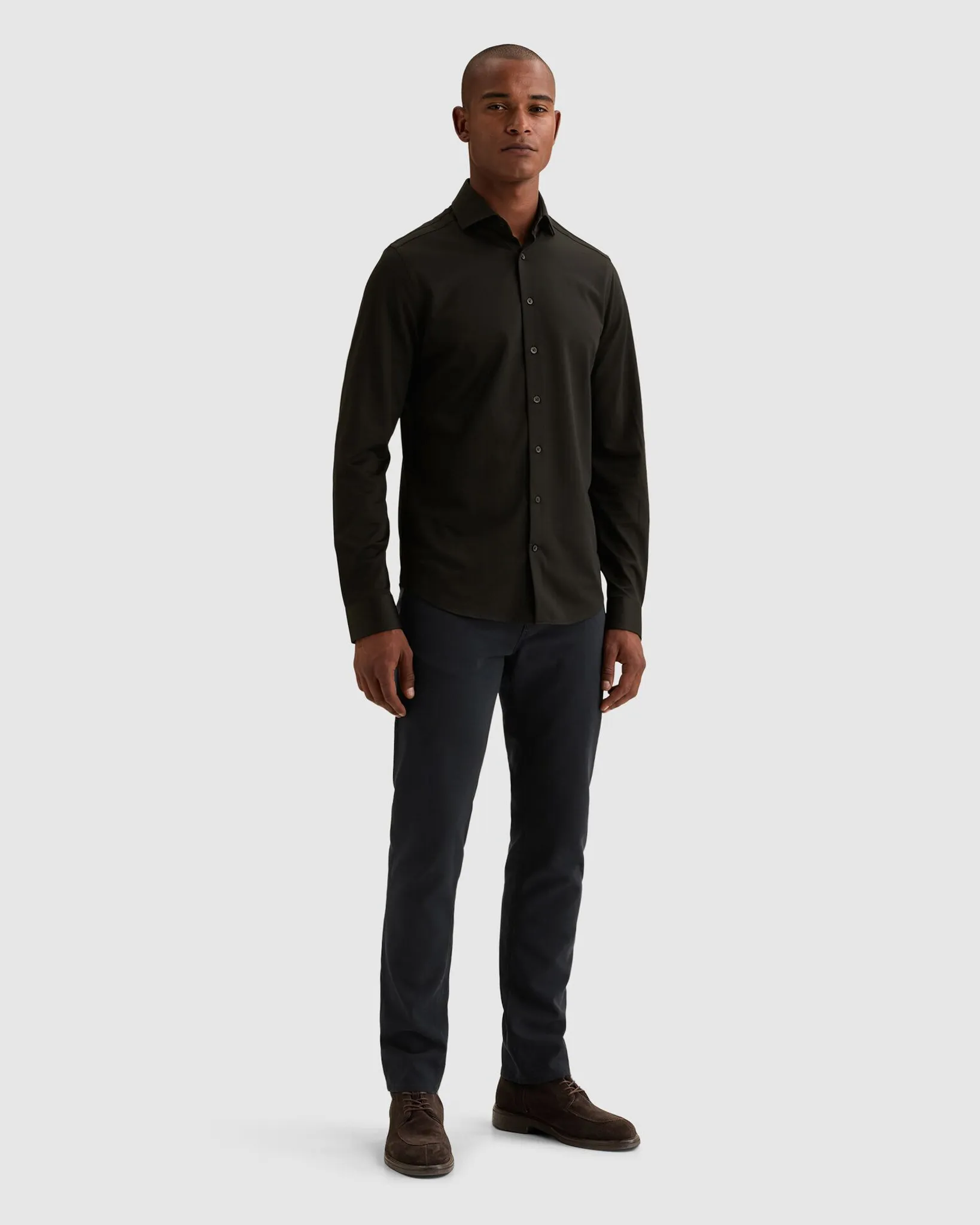 Vanguard Casual overhemd Zwart 114201-001-L
