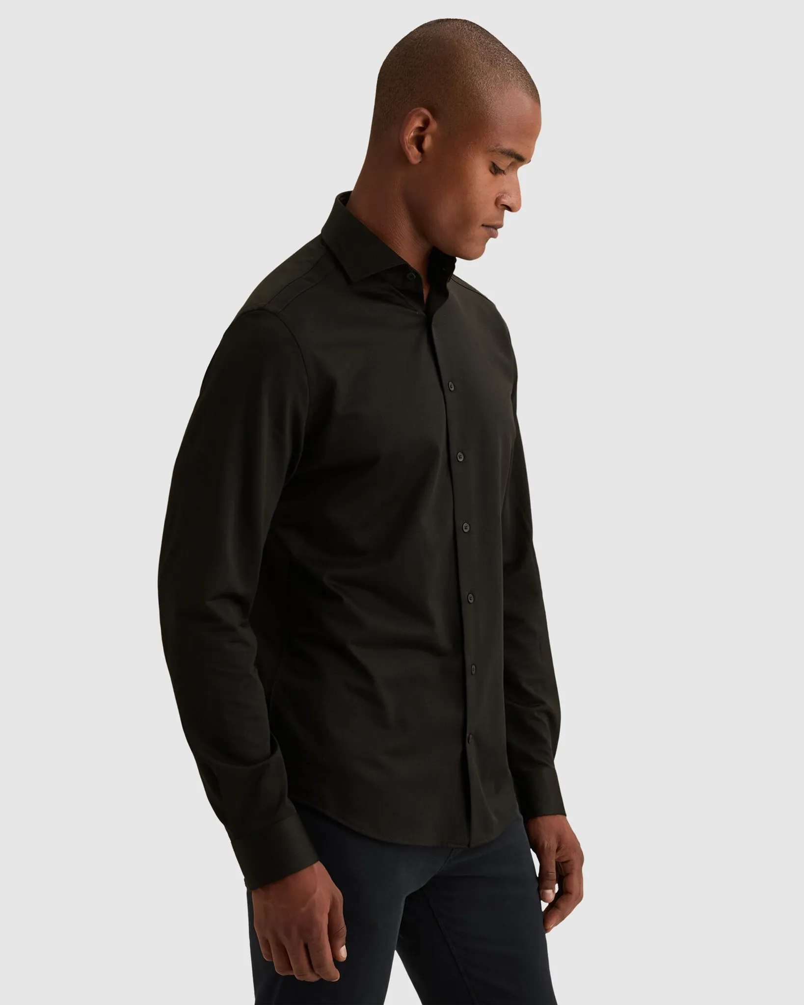 Vanguard Casual overhemd Zwart 114201-001-L